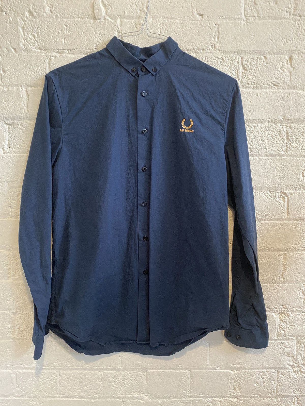 Raf Simons RAF Simons button up blue shirt Size US M / EU 48-50 / 2 - 9 Thumbnail