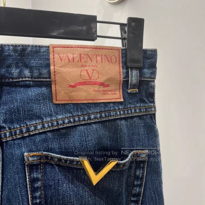 Valentino Valentino Wide-leg jeans Size 27" / US 4 / IT 40 - 6 Thumbnail