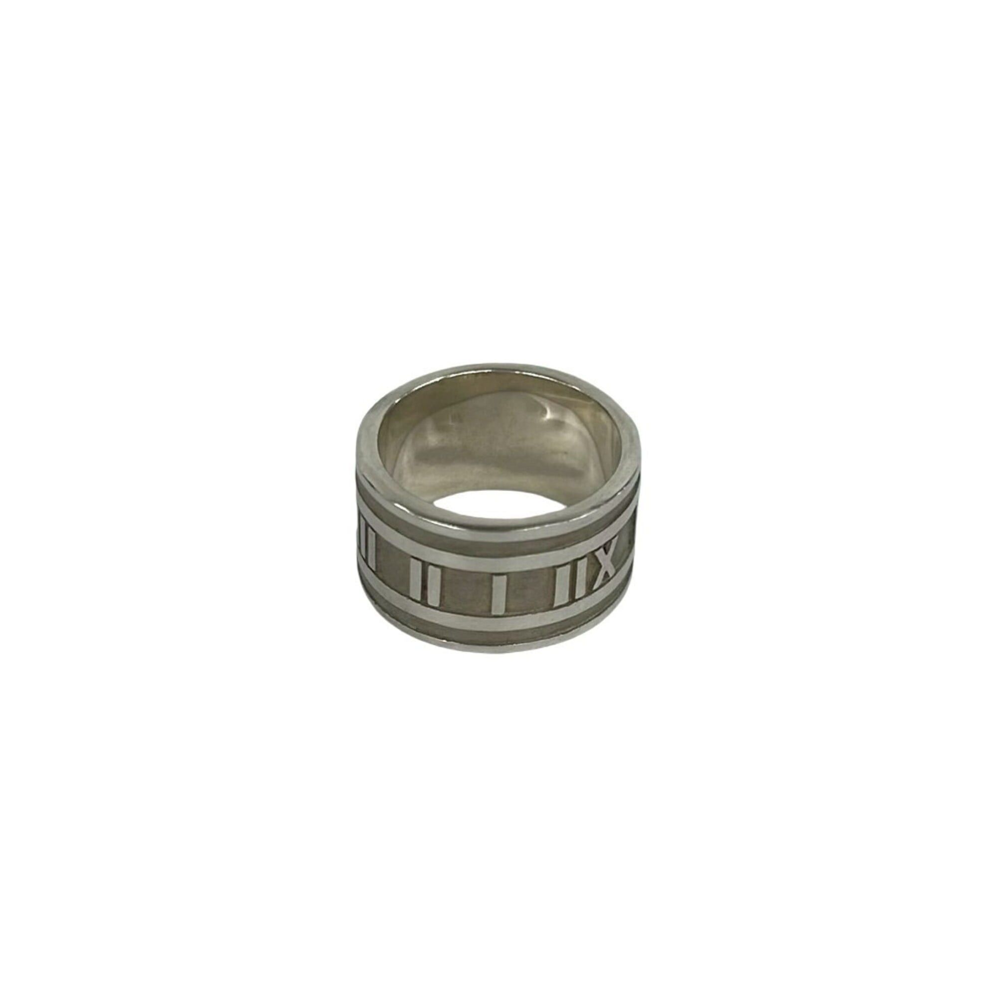 Tiffany & Co. TIFFANY&Co. Tiffany Wide Atlas Ring, Sterling Silver 925, Men's and Women's Accessory, Silver, 82754 Size ONE SIZE - 1 Thumbnail