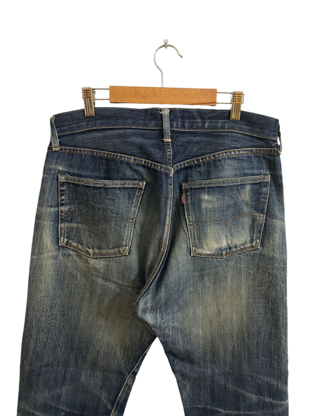 Levi's × Levi's Vintage Clothing LEVI’S BIG E J22 DISTRESSED DENIM Size US 32 / EU 48 - 13 Thumbnail