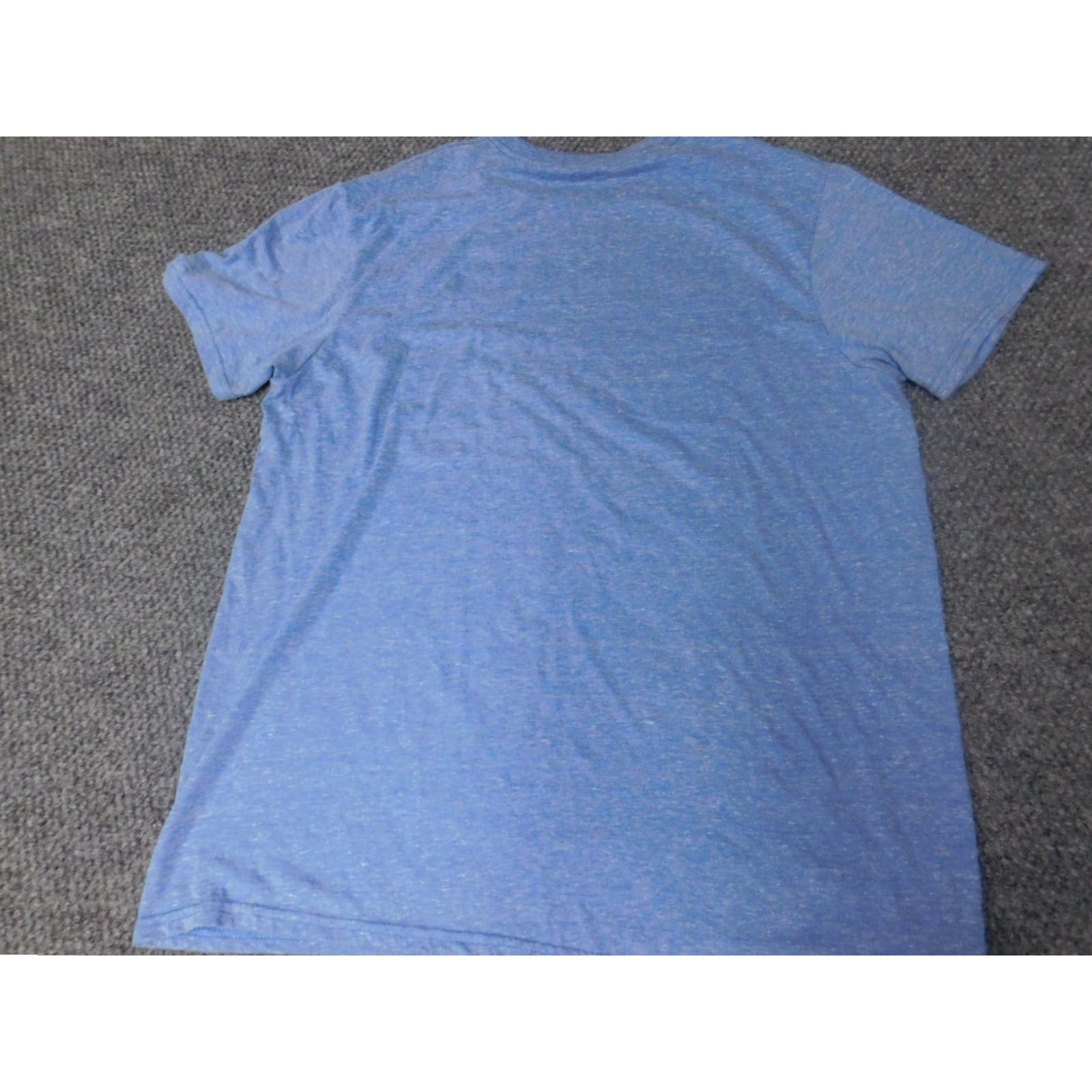 Vintage Surf Style Mens T-Shirt Short Sleeve Crew Neck Blue Cotton City Logo L Large Size US L / EU 52-54 / 3 - 7 Thumbnail