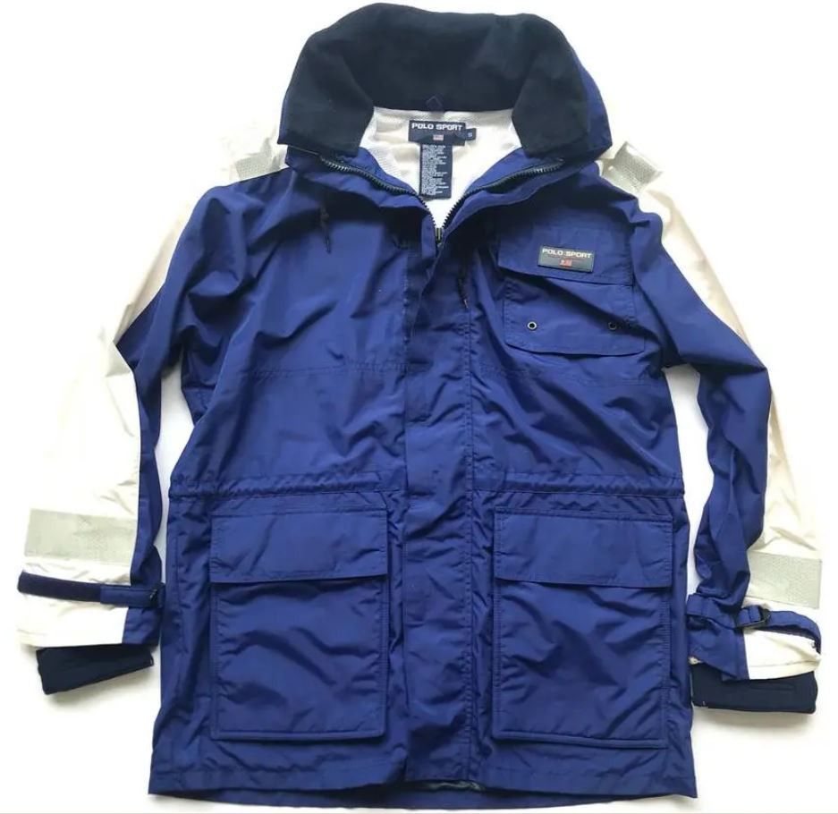 Polo Ralph Lauren Vintage Polo Ralph Lauren SPORT Firemen Hi tech Style Jacket Size US XL / EU 56 / 4 - 1 Thumbnail