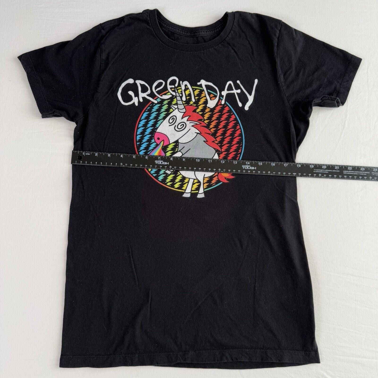 Designer Green Day Rainbow Unicorn T-Shirt Mens S Size US S / EU 44-46 / 1 - 5 Thumbnail