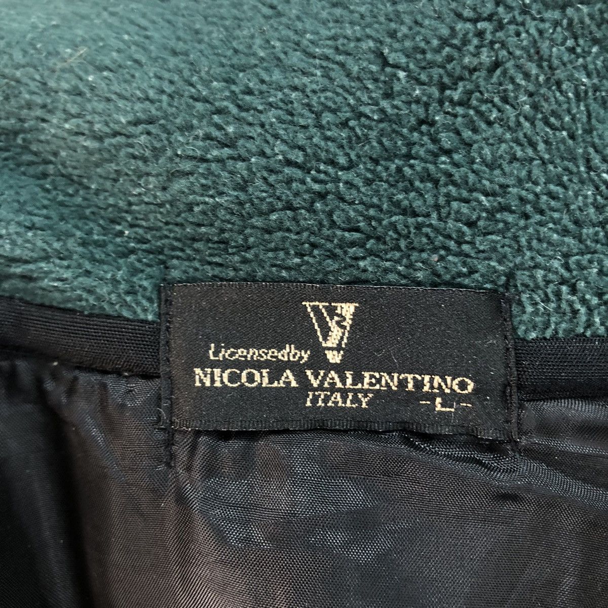 Valentino × Vintage Vintage Nicola Valentino Fleece Jacket Size US L / EU 52-54 / 3 - 7 Thumbnail