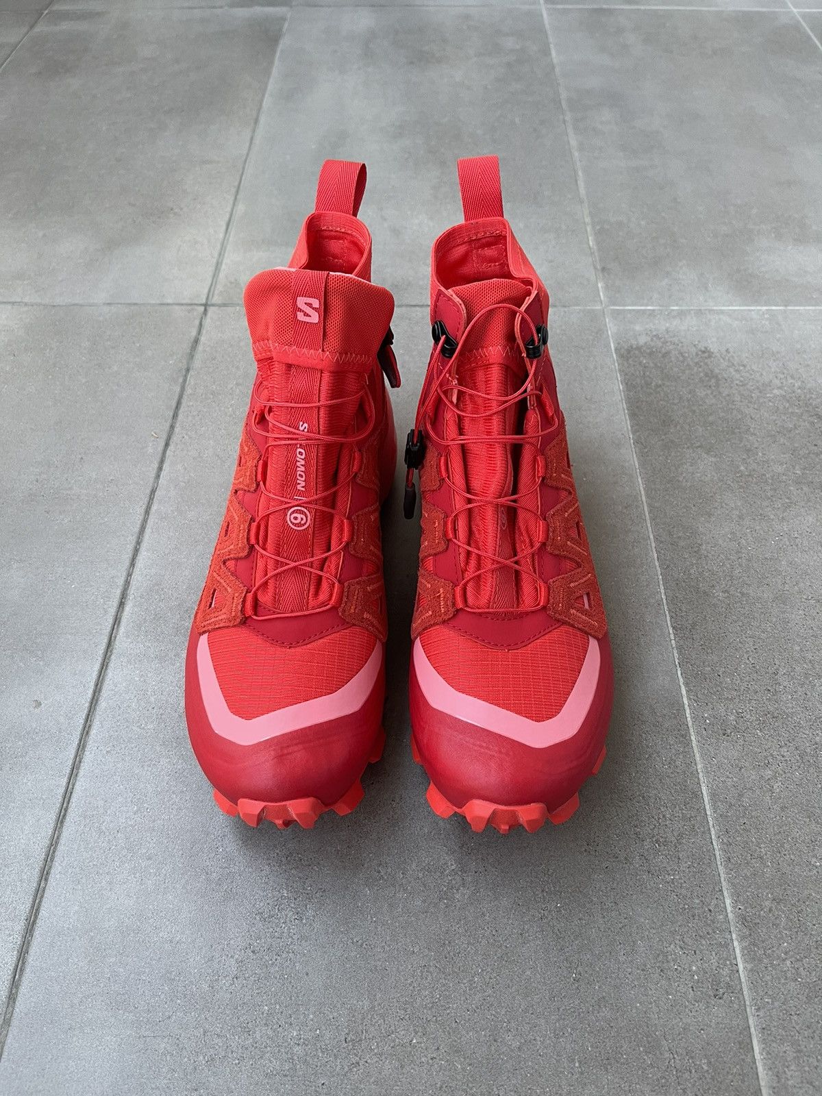 Maison Margiela !DS! AW22 Maison Margiela X Salomon Red Sneakers Size US 12 / IT 42 - 4 Thumbnail