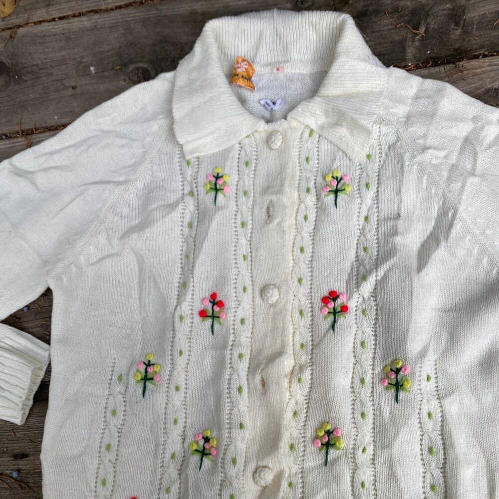 Hudsons Bay Vintage 1970s The Bay Hudsons Bay Company Cardigan Acrylic Size M / US 6-8 / IT 42-44 - 7 Thumbnail