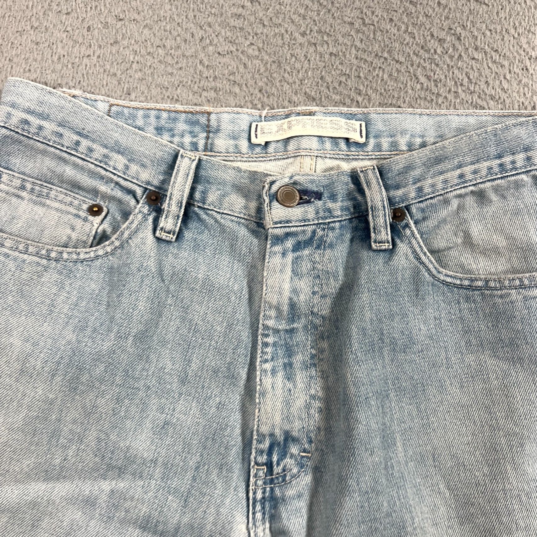 Express Express Shorts 32 Blue Denim Jean Bermuda Beach Summer Mens Size US 32 / EU 48 - 4 Thumbnail