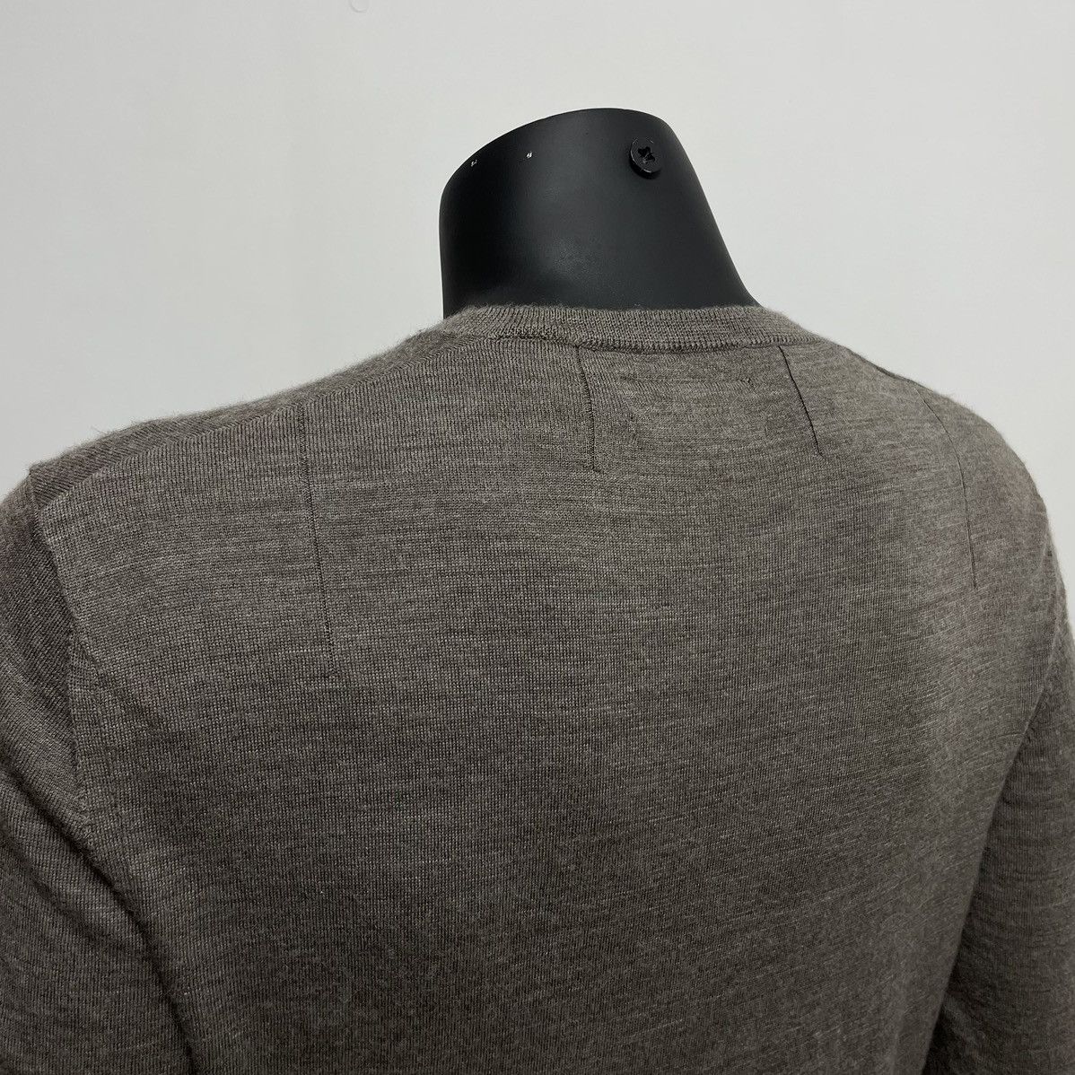 Allsaints Allsaints Mode Merino ls Henley Long sleeve Wool Sweater Size US XL / EU 56 / 4 - 6 Thumbnail