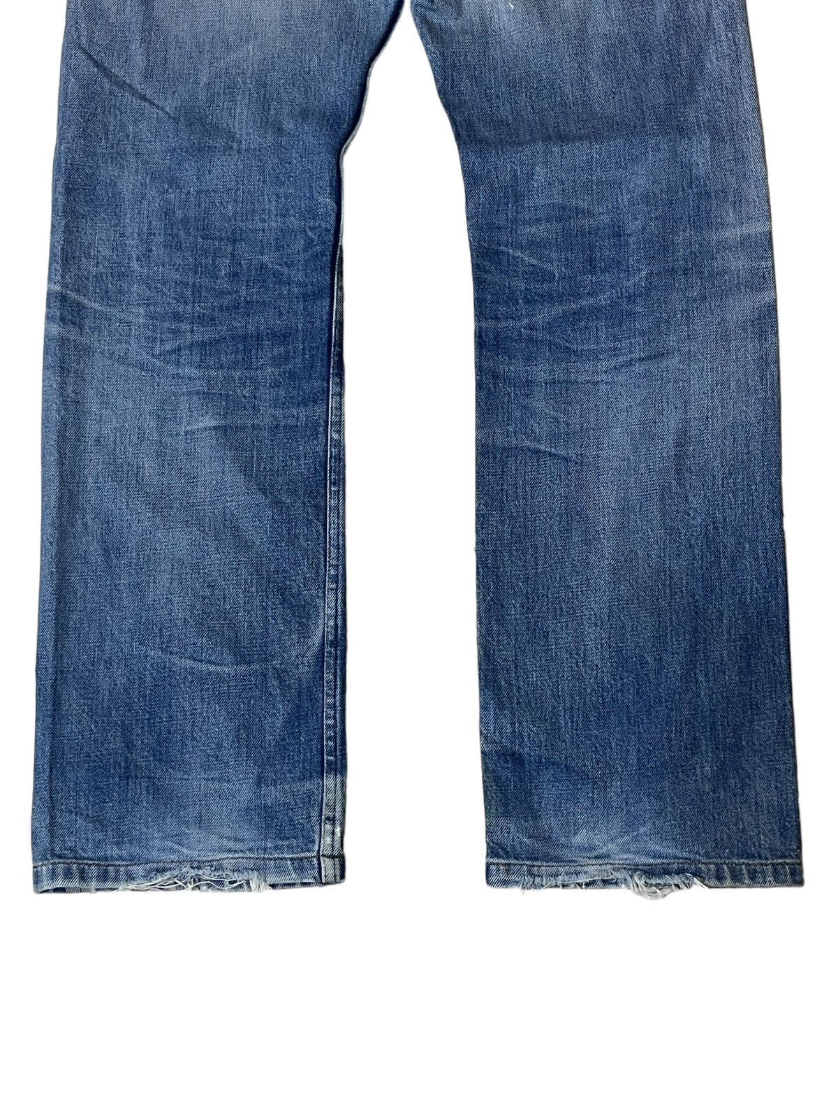 A.P.C. RIP🔥A.P.C RUE DE FLEURUS DISTRESSED SELVEDGE JEANS Size US 29 - 9 Thumbnail