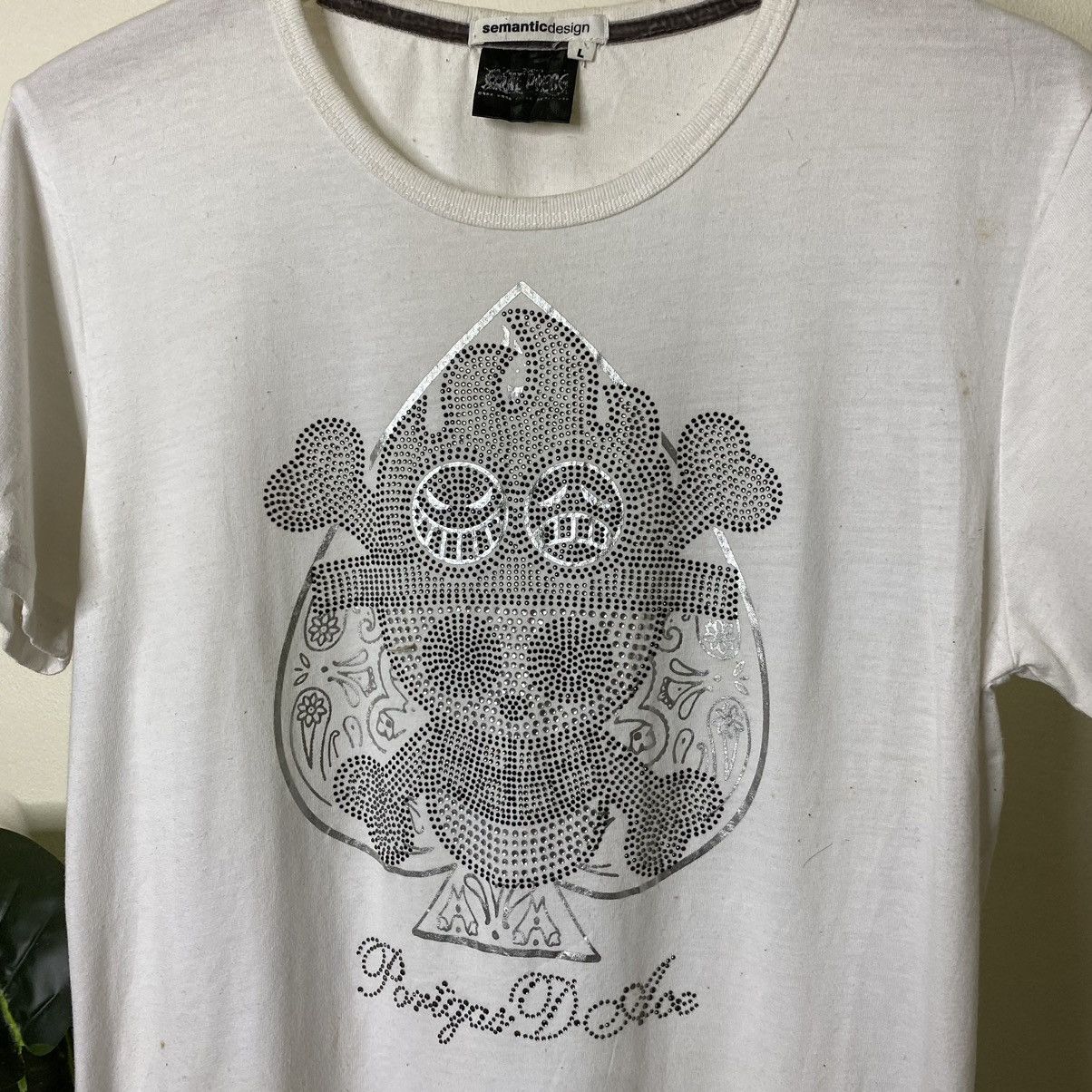 One Piece × semanticdesign Semantic Design x One Piece Portgas D Ace Swarovski Skull T Size US M / EU 48-50 / 2 - 2 Thumbnail