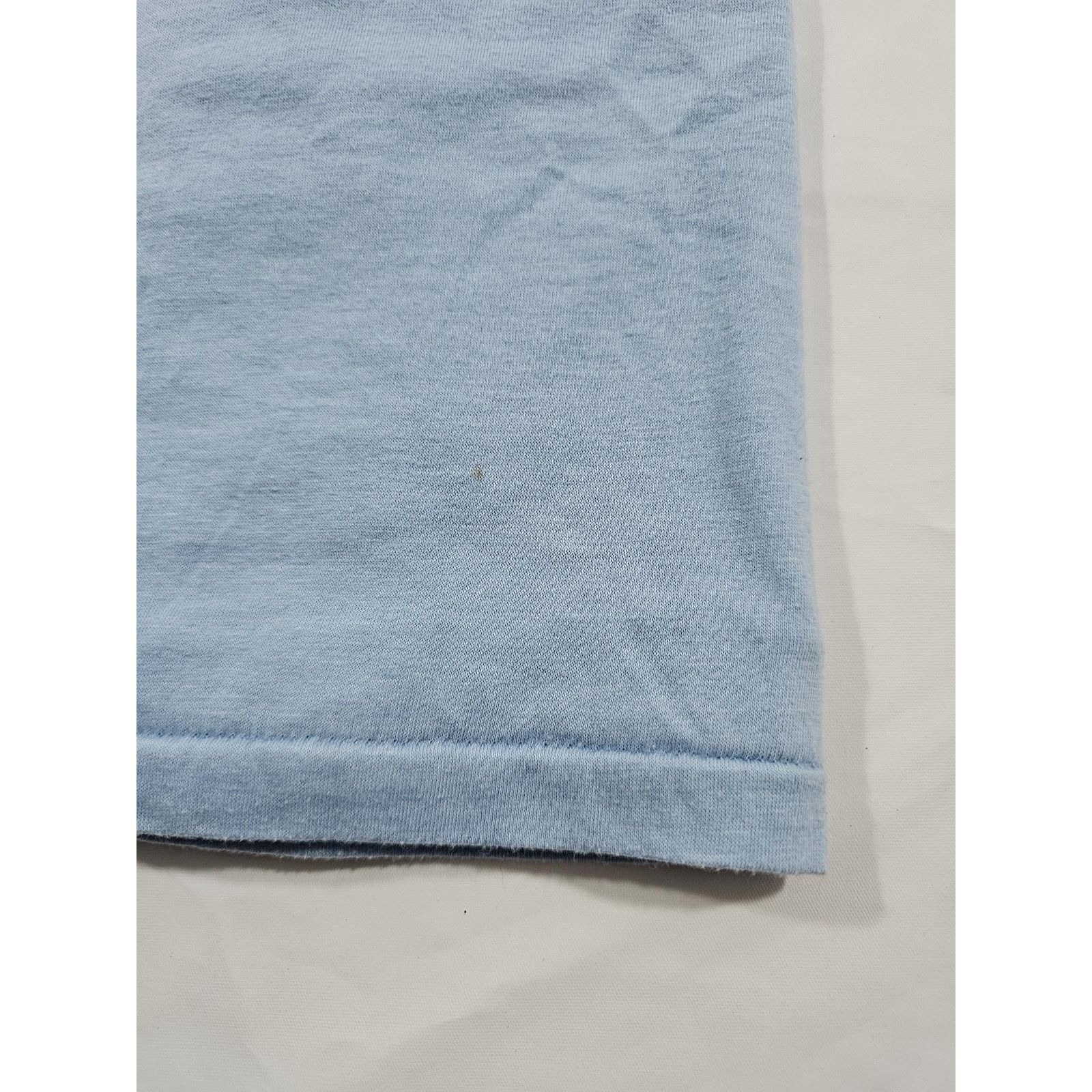 Hanes YPG Kids are Huggable T-Shirt 50/50 BLUE Hanes Sz M-L Vtg Size US L / EU 52-54 / 3 - 6 Thumbnail