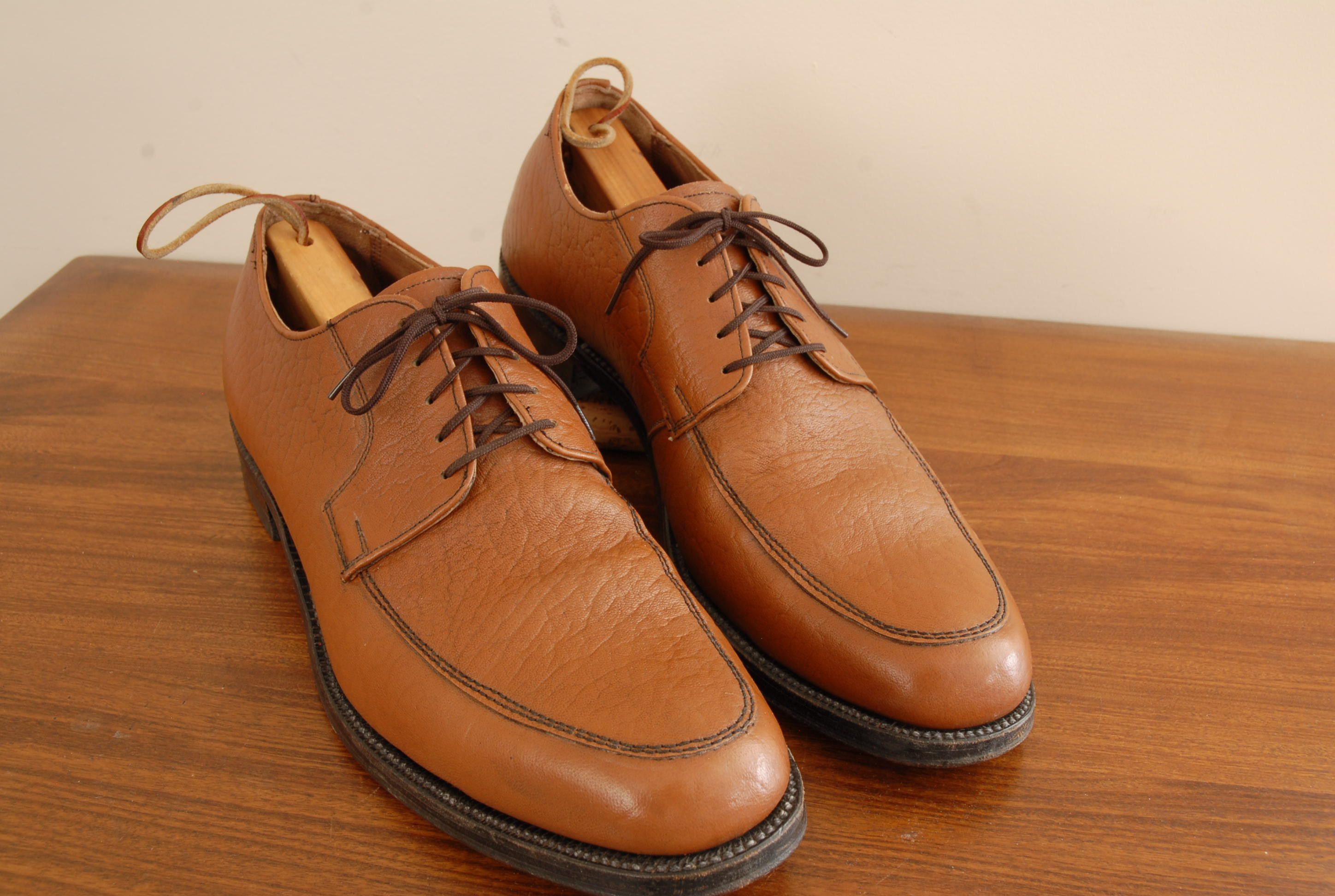 Vintage Hartt Camel Skin Derby US size 12E Size US 12 / EU 45 - 1 Thumbnail