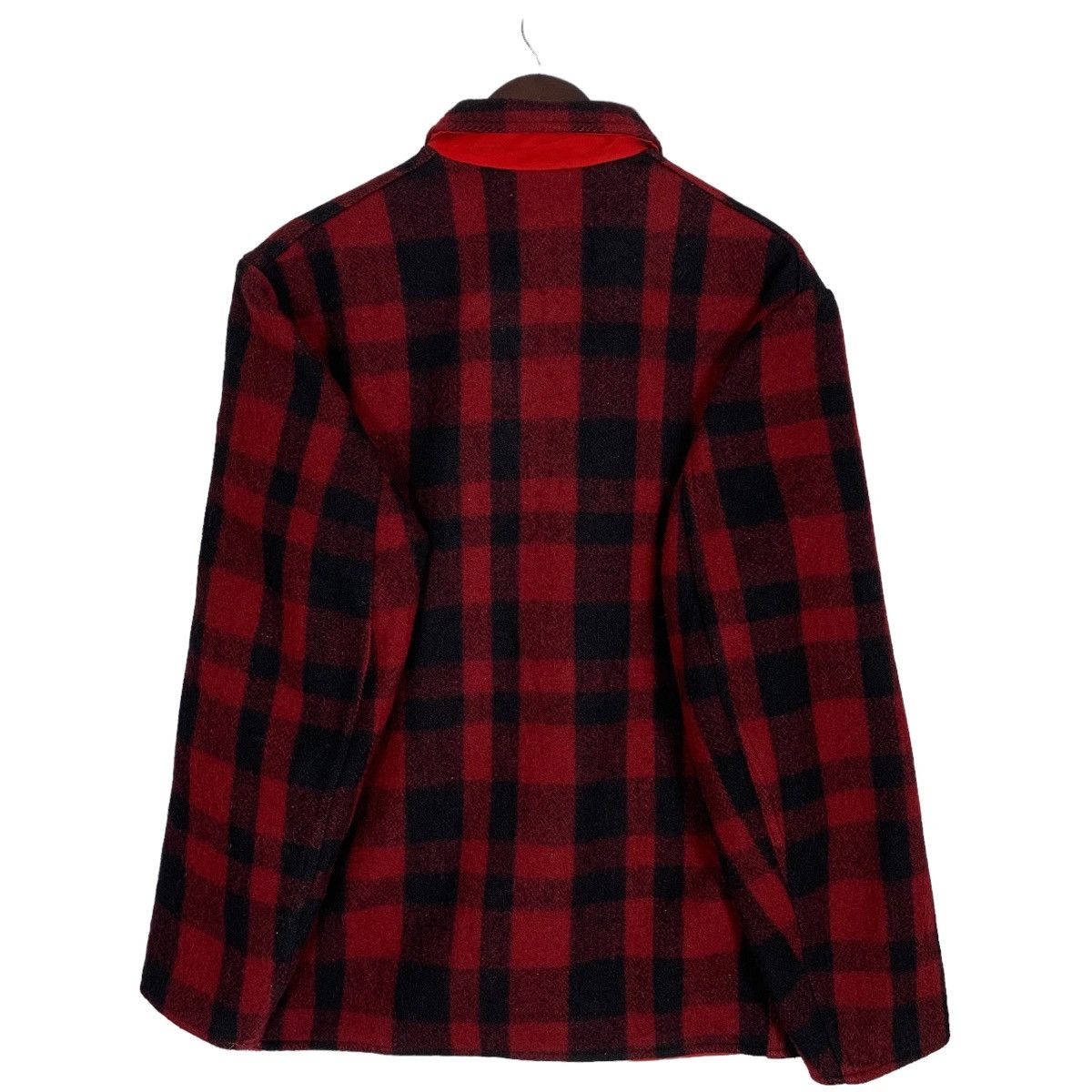 Japanese Brand × Vintage Japanese Brand Checkerboard Jacket Wool Jacket Size US L / EU 52-54 / 3 - 6 Thumbnail
