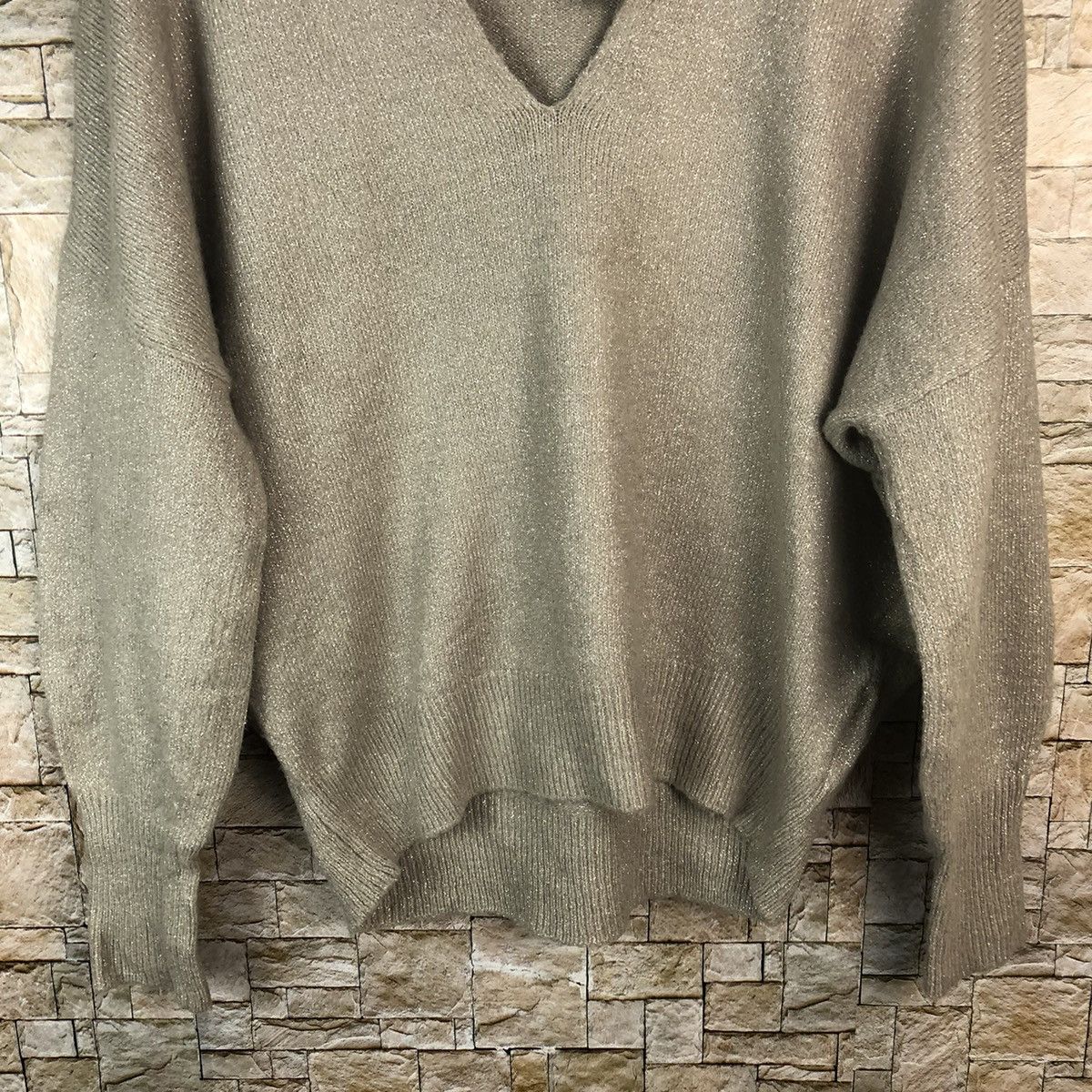Homespun Knitwear × Japanese Brand Elura Brown Knitwear #A1238 Size S / US 4 / IT 40 - 6 Thumbnail