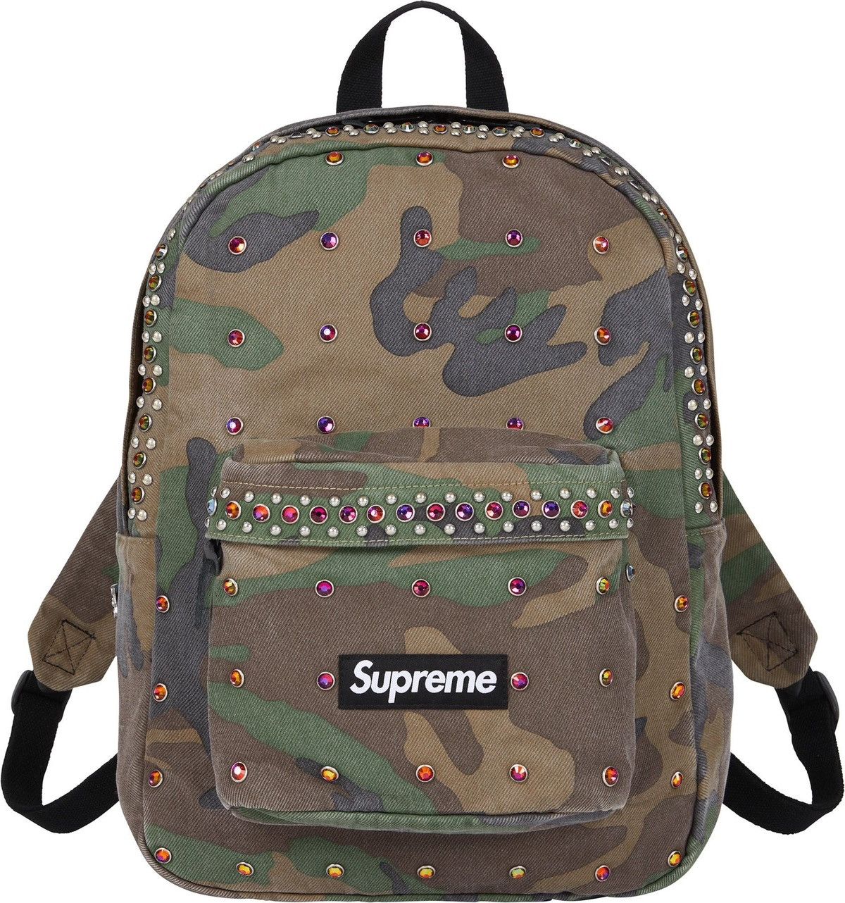 Supreme Leopard Fleece Backpack | Grailed