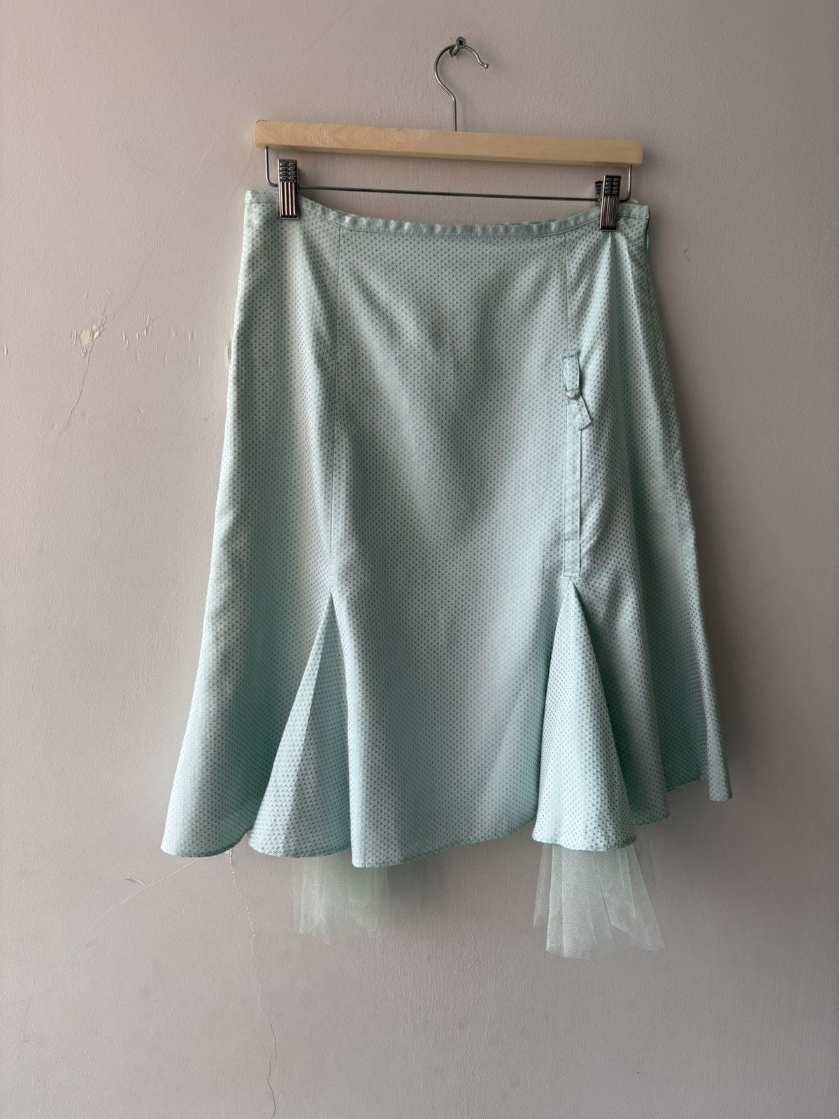 Vintage y2k lux cotton skirt Size 26" / US 2 / IT 38 - 10 Thumbnail