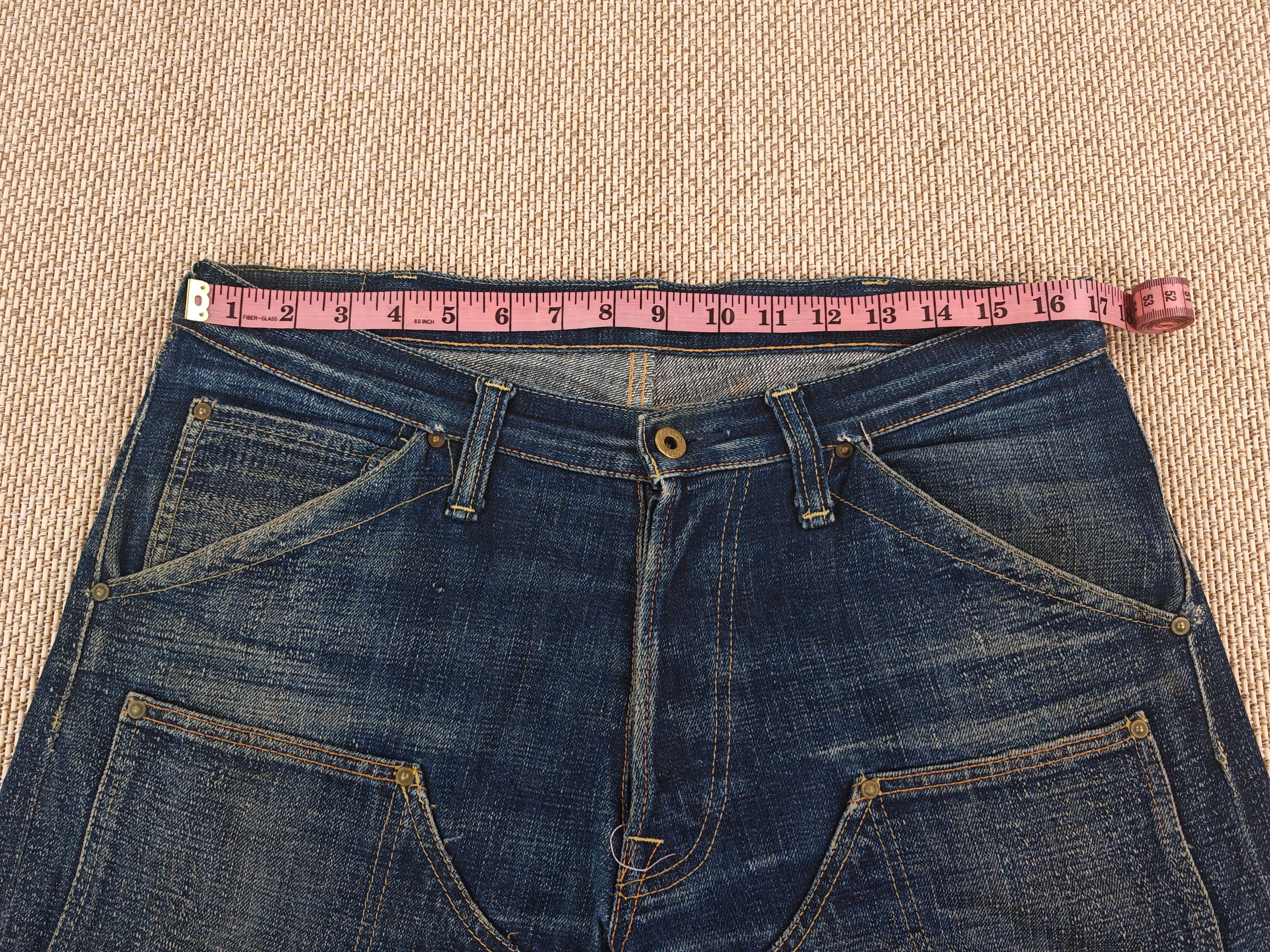 Trophy Clothing Trophy Clothing Double Knee Selvedge Denim Size US 34 / EU 50 - 3 Thumbnail
