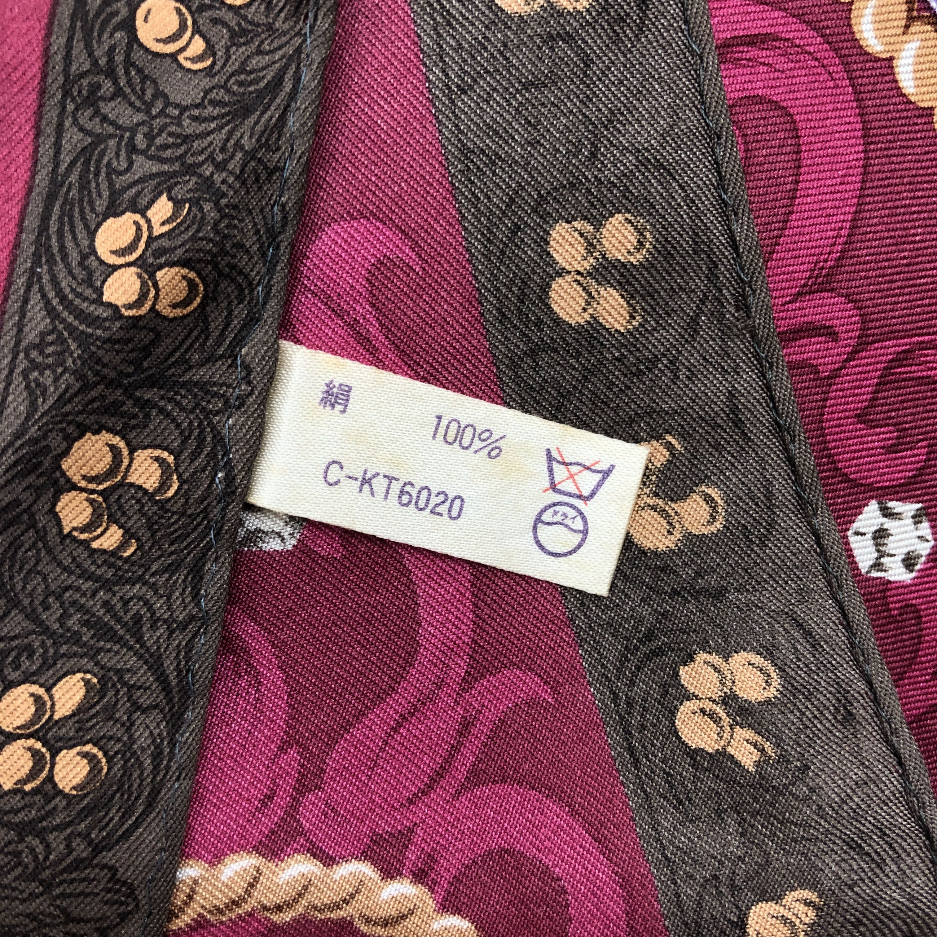 Japanese Brand × Vintage Vintage Jun Ashida SILK Scarf Twill Stole Wraps Scarves Size ONE SIZE - 15 Thumbnail