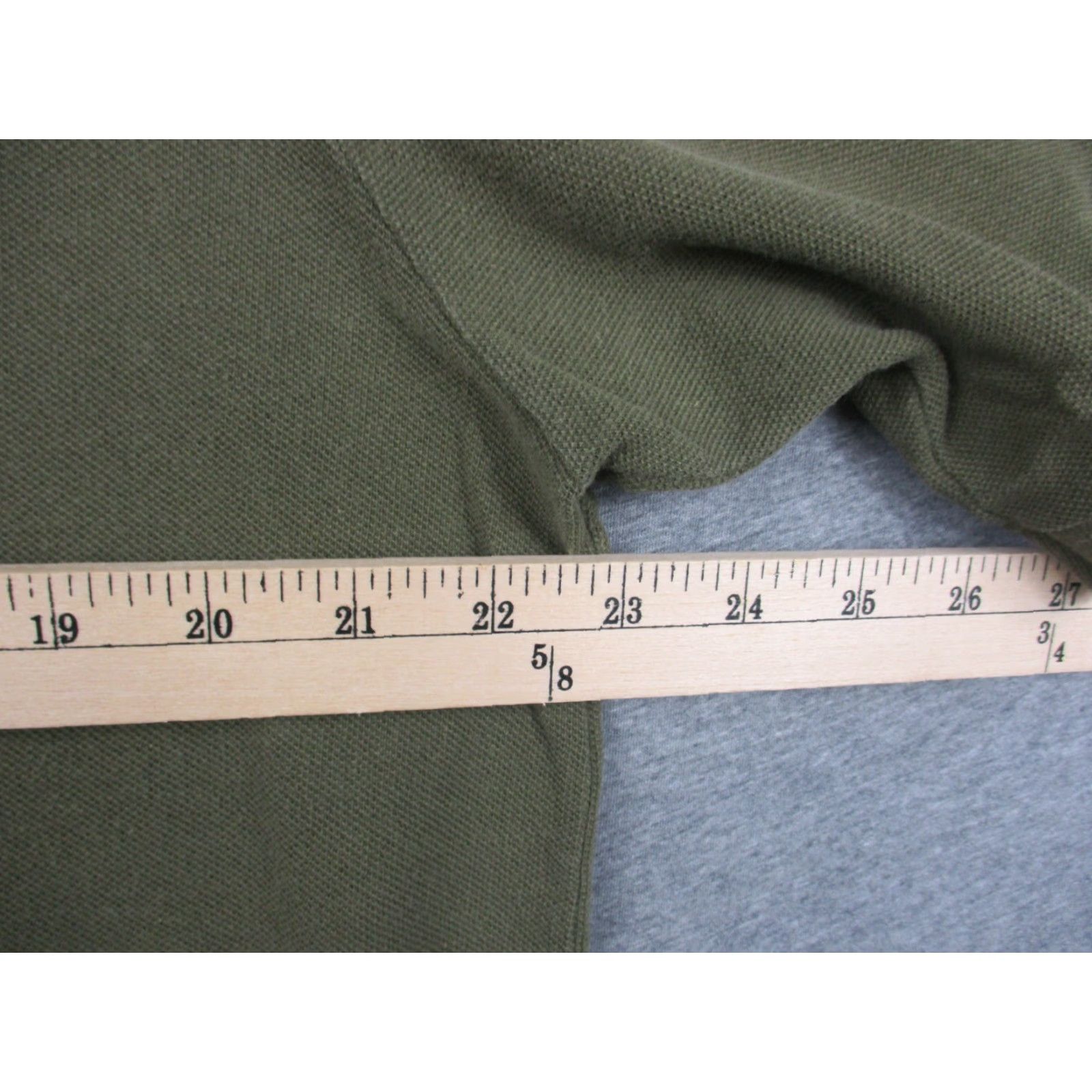 Vintage VINTAGE Perlis Mens Shirt Polo Large Cajun Crawfish Army Green Short Sleeve Size US L / EU 52-54 / 3 - 6 Thumbnail