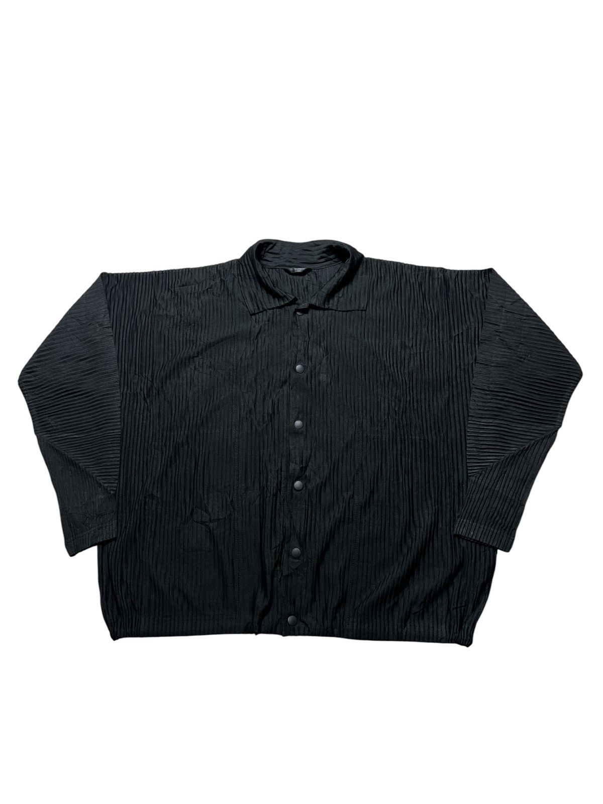 Homme Plisse Issey Miyake Homme Plisse Issey Miyake Button Jacket Size US XL / EU 56 / 4 - 3 Thumbnail
