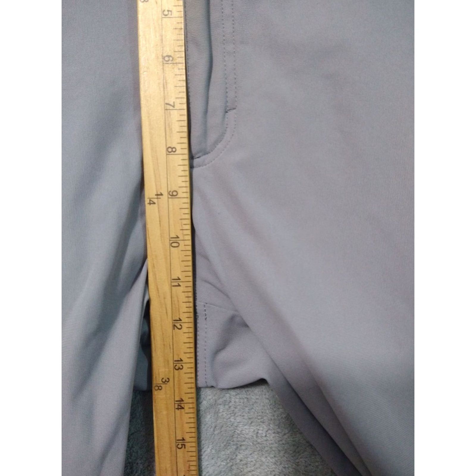 Vintage VRST Pants Mens 38x30 Gray Limitless Athletic Fit Tapered Leg Stretch Golf Pants Chino 5-Pocket Design Mens Straight Leg Gray VRST Pants Size US 38 / EU 54 - 4 Thumbnail