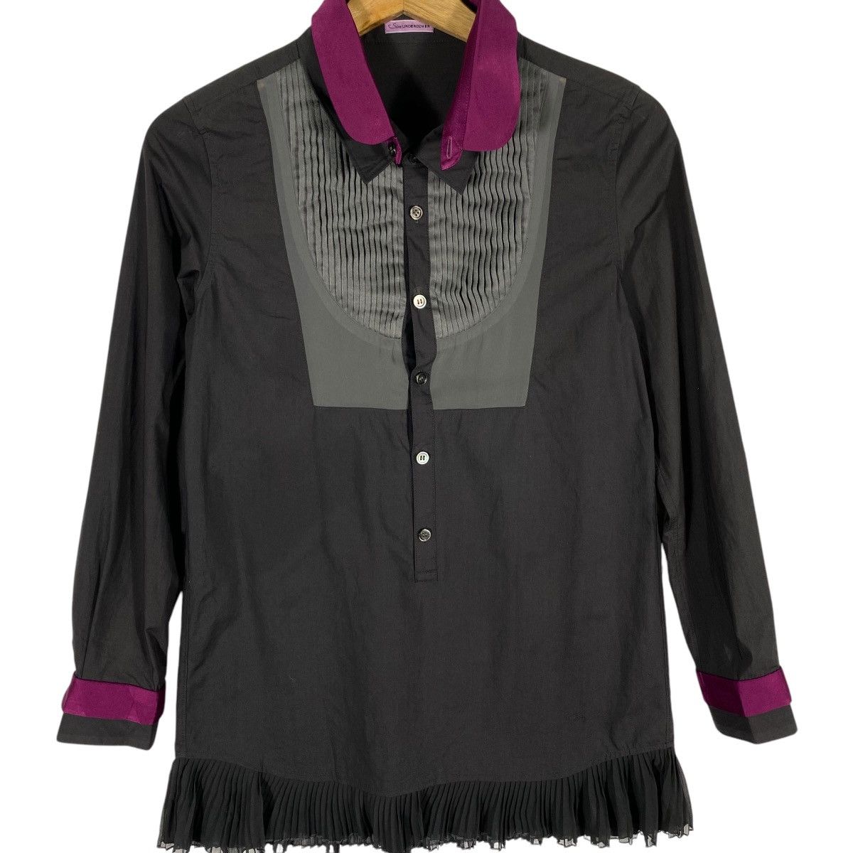 John Undercover × Jun Takahashi × Undercover Undercover Jun Takahashi Sue Undercover Button Shirt Size XS / US 0-2 / IT 36-38 - 4 Thumbnail