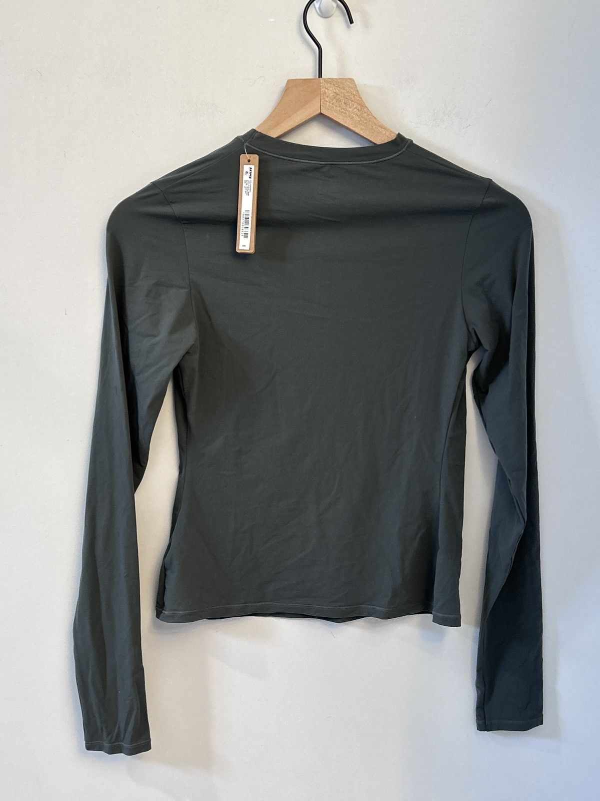 SKIMS Skims fits everybody long sleeve t-shirt Color Deep sea M Size M / US 6-8 / IT 42-44 - 4 Thumbnail