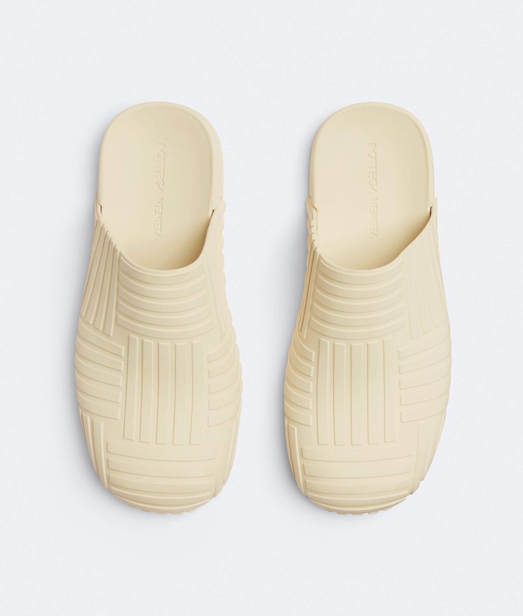 Bottega Veneta o1bcso1str0425 Sliders Clogs in Sea Salt Size US 9 / EU 42 - 4 Thumbnail