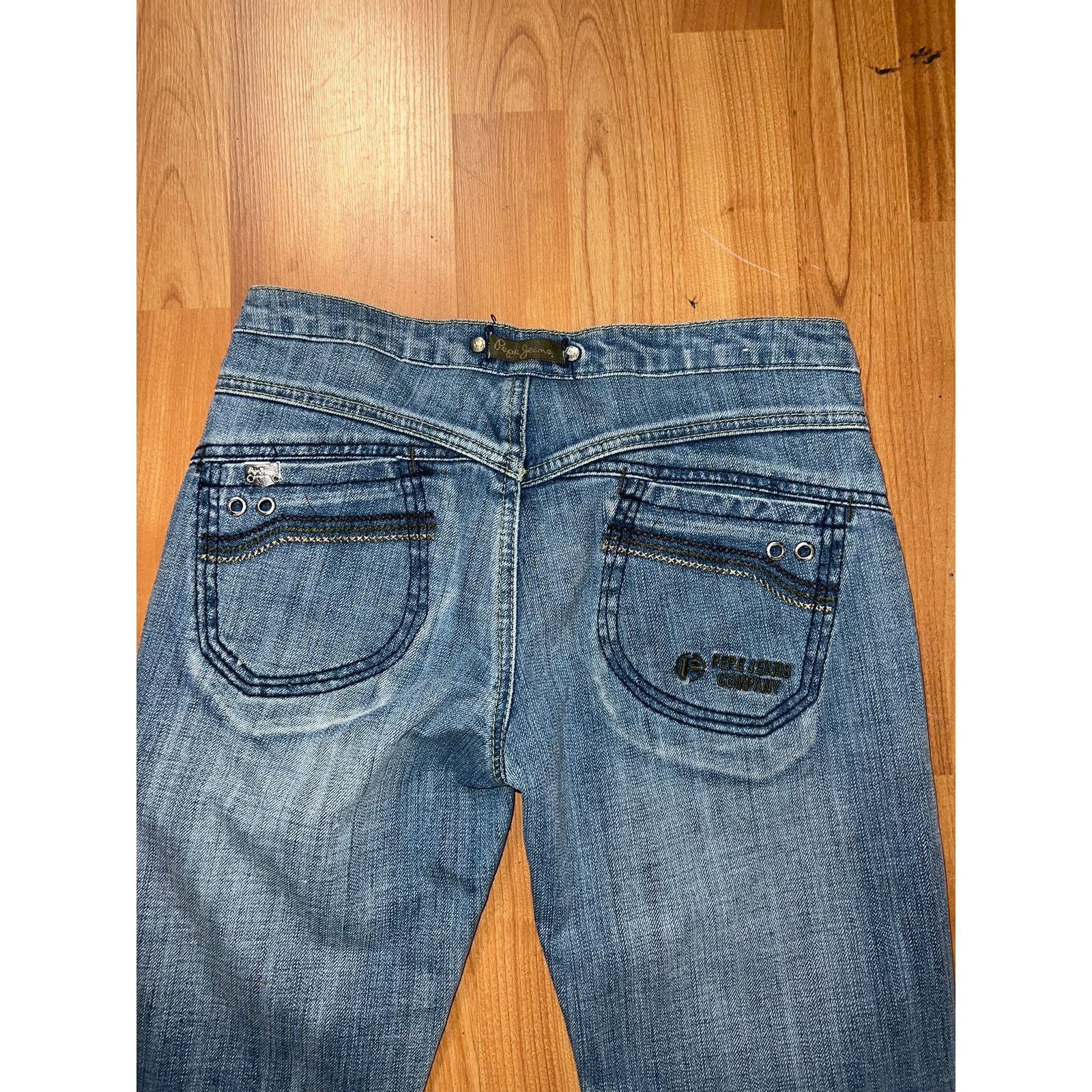 Pepe Jeans Y2K Womens Pepe Jeans London Pants Bottoms 2000s Size 25 Size 25" / US 0 / IT 36 - 10 Thumbnail