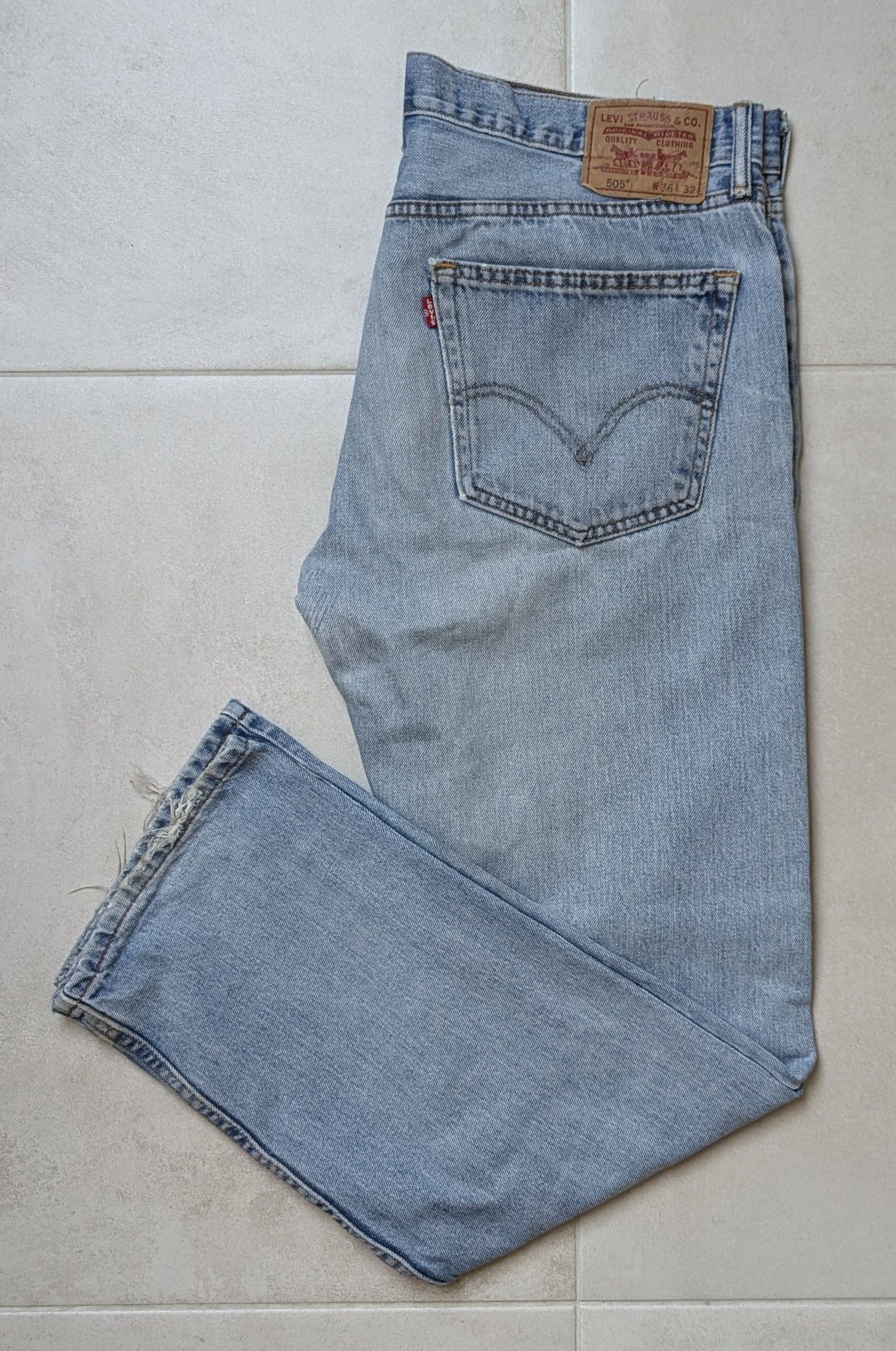 Levi's × Vintage Vintage Levi's Light Blue Wash Size US 36 / EU 52 - 3 Thumbnail