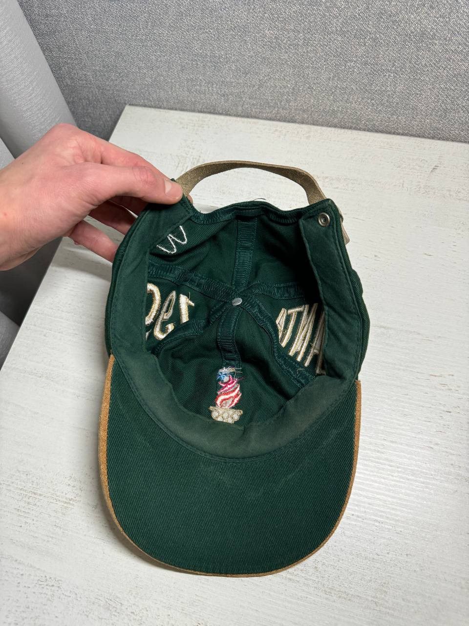 USA Olympics Vintage 1996 Olympic Cap Atlanta Mcdonalds Rare Cap Size ONE SIZE - 7 Thumbnail