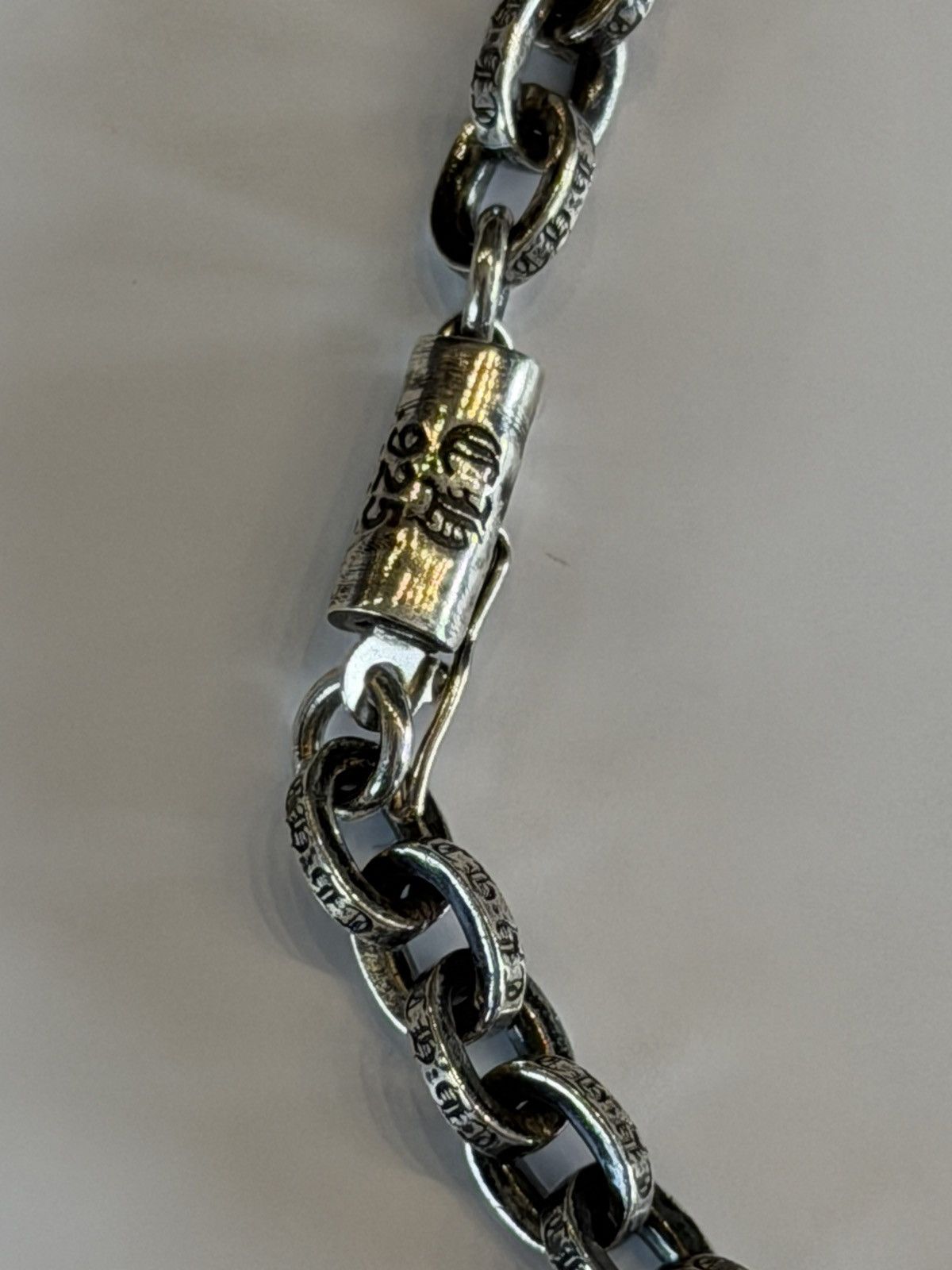 Chrome Hearts Chrome Hearts Silver Paper Chain Clasp Bracelet Size ONE SIZE - 2 Thumbnail