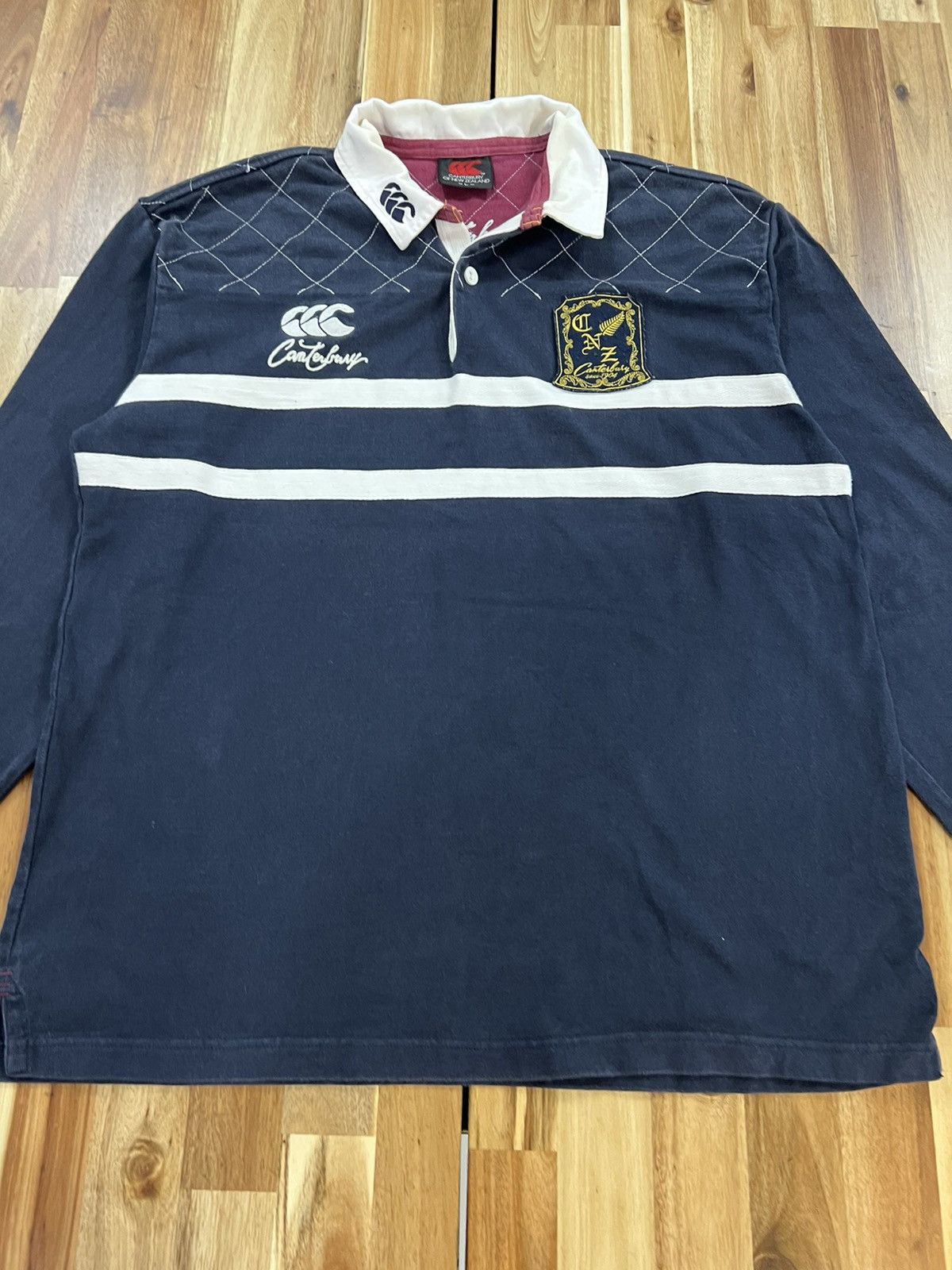 Canterbury of New Zealand Vintage Centerbury Of New Zealand Polo Shirts Size US L / EU 52-54 / 3 - 2 Thumbnail