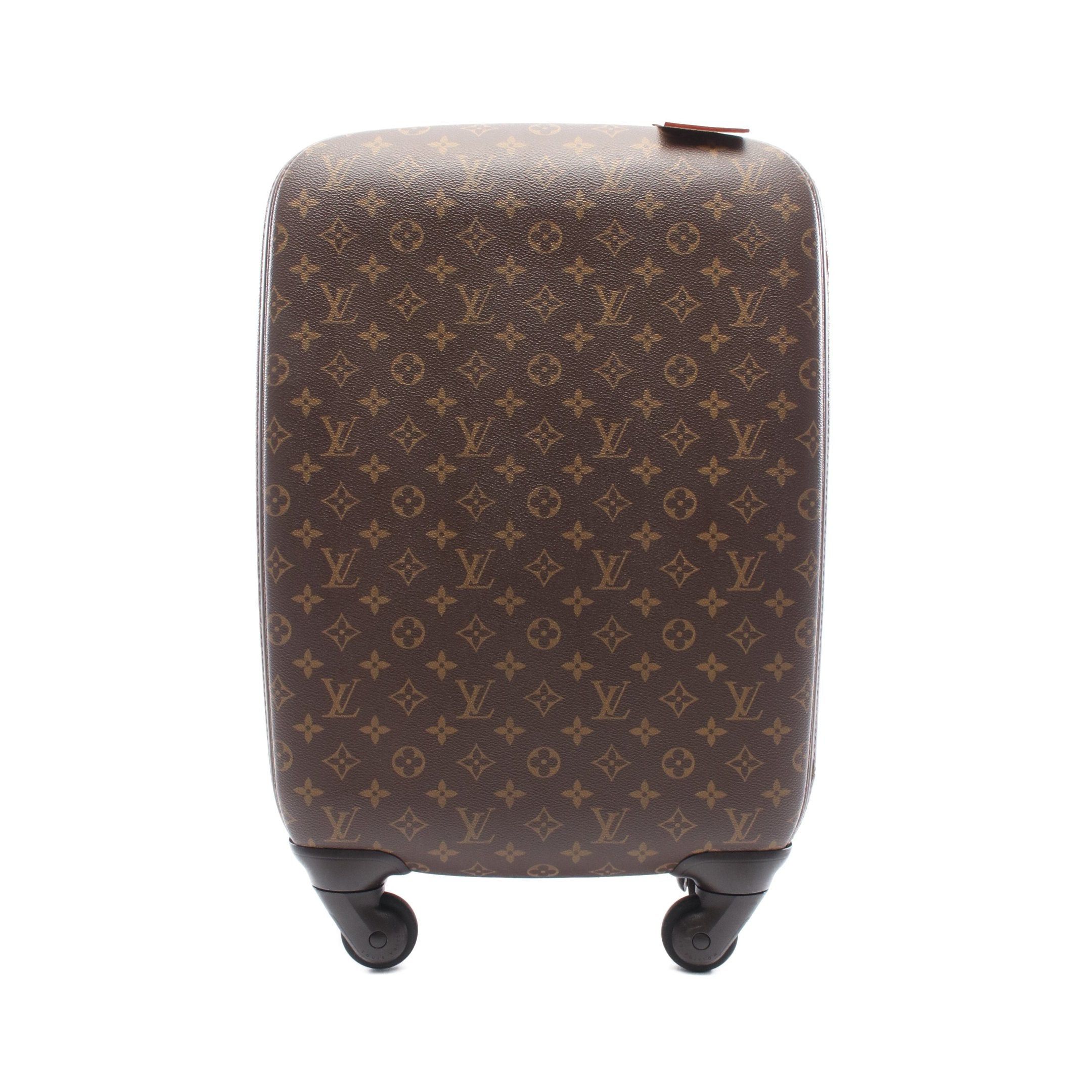 Louis Vuitton Louis Vuitton Zephyr 55 Monogram Carry Case Suitcase Leather Brown Size ONE SIZE - 1 Thumbnail