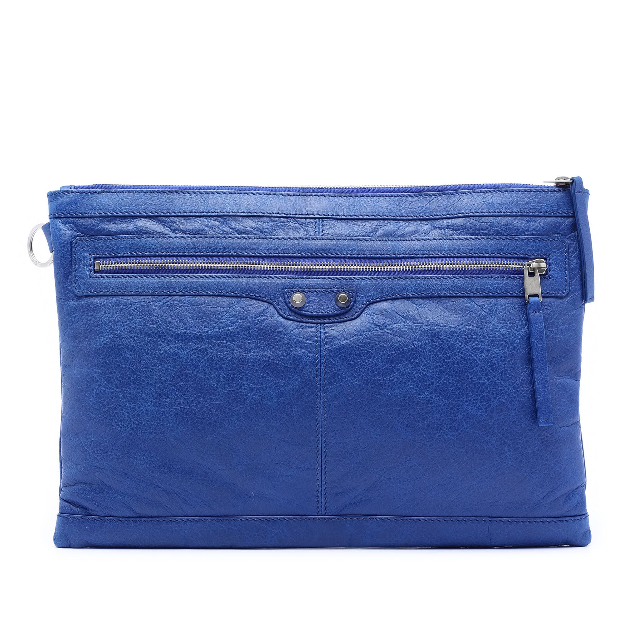 Balenciaga Balenciaga Lambskin Motocross Classic Clip L Clutch Size ONE SIZE - 1 Thumbnail