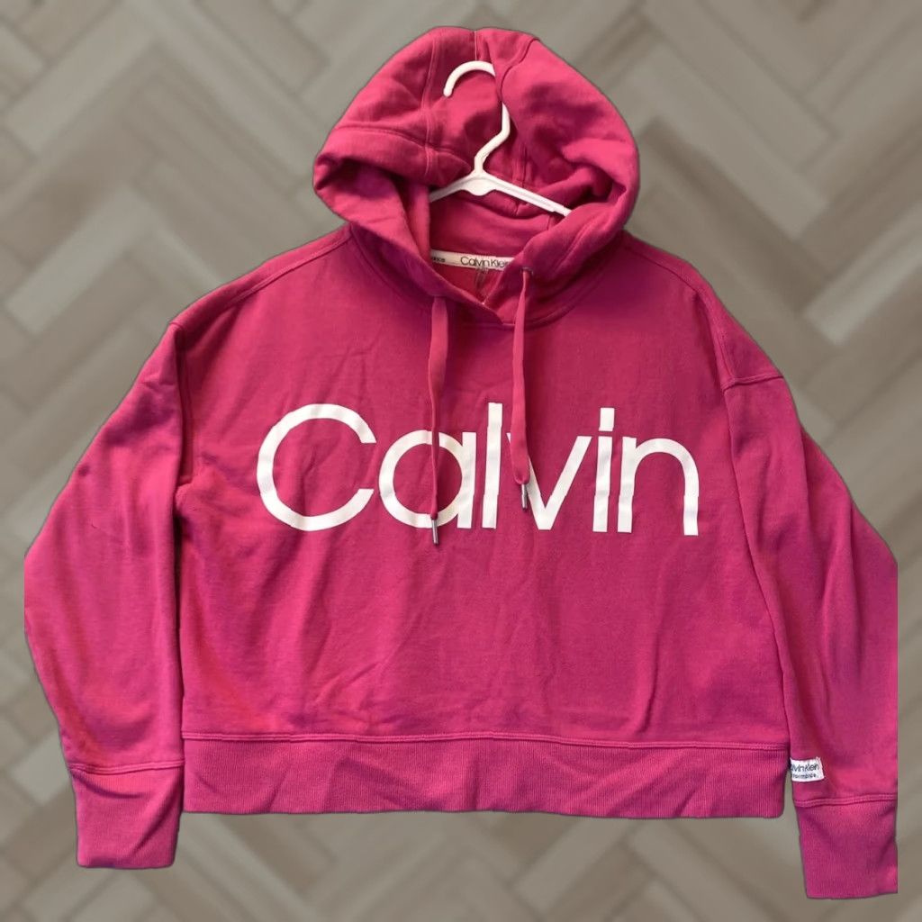 Calvin Klein Calvin Klein Sweatshirt Pullover Womens Logo Relaxed Fit Size M / 35-94 Pink/Purple Tone Modern 60% Cotton 40% Polyester Size M / US 6-8 / IT 42-44 - 1 Thumbnail