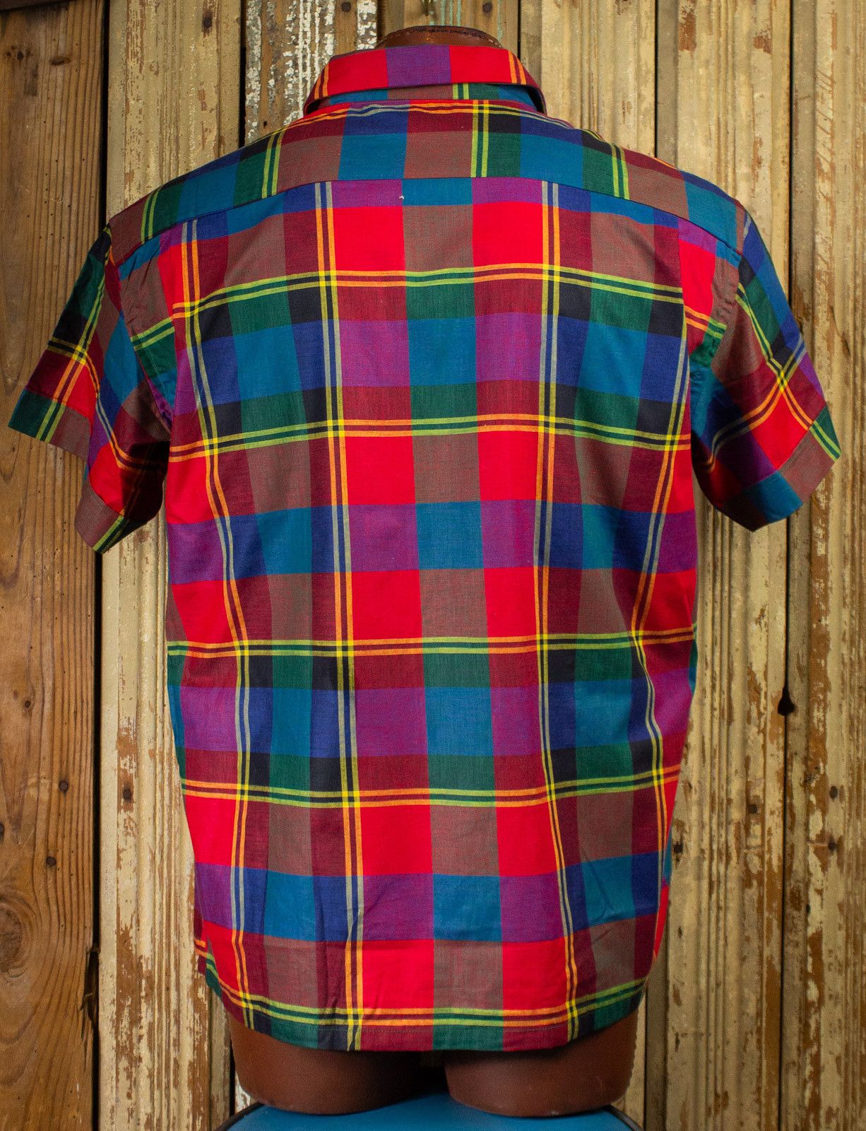 Vintage Vintage Cavalier Plaid Shirt 60s Size US XL / EU 56 / 4 - 3 Thumbnail