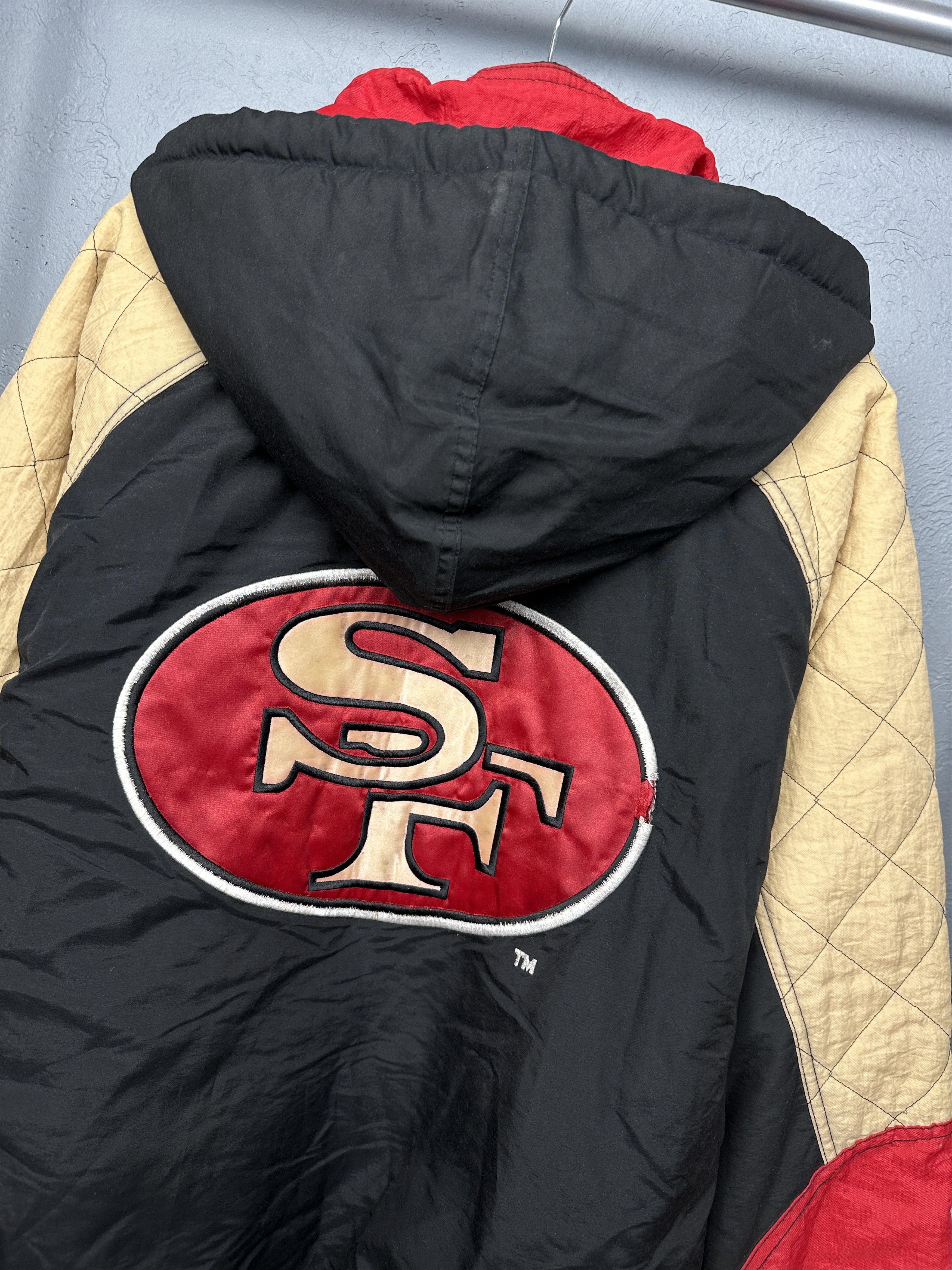 Starter San Francisco 49ers NFL 90s Vintage Mens Starter Jacket Size US L / EU 52-54 / 3 - 2 Thumbnail