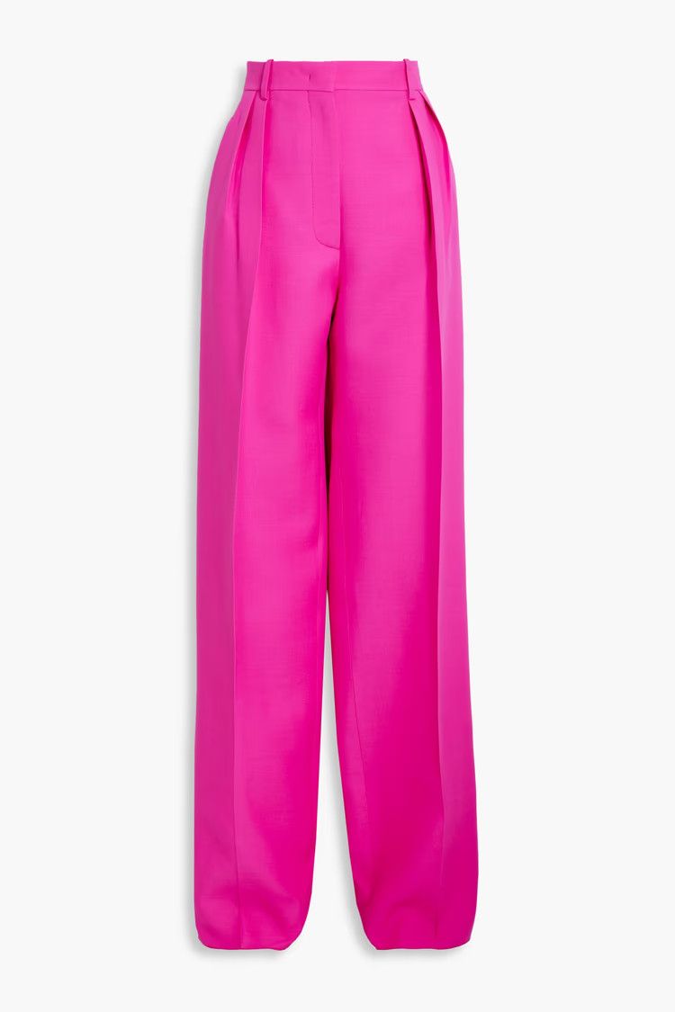 Valentino o1y0326 Casual Pant in Fuchsia Size 34" / US 12 / IT 48 - 1 Thumbnail