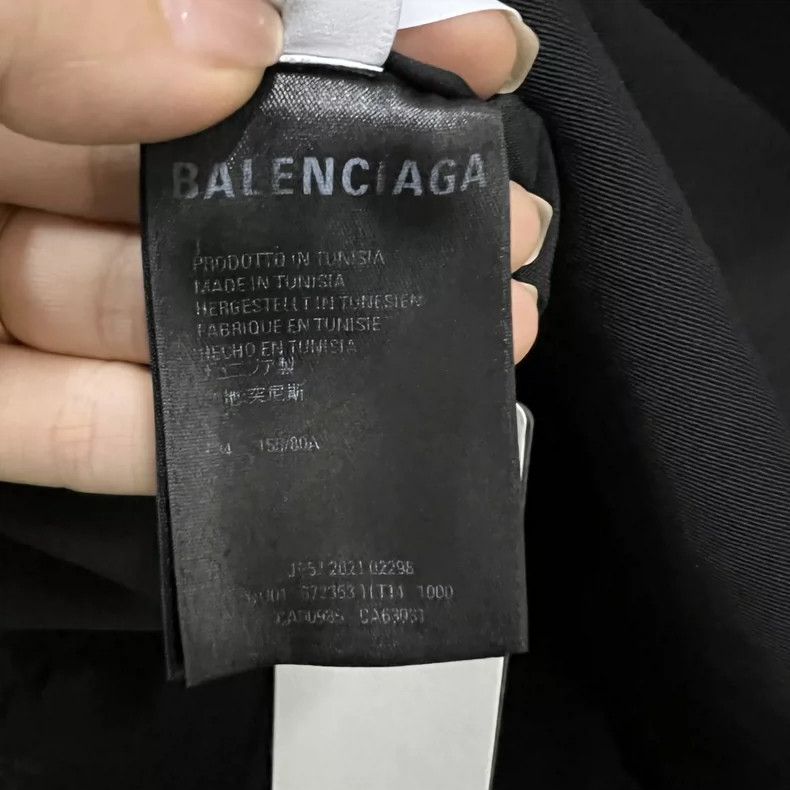 Balenciaga Balenciaga size 34 Black Shirt Size S / US 4 / IT 40 - 4 Thumbnail