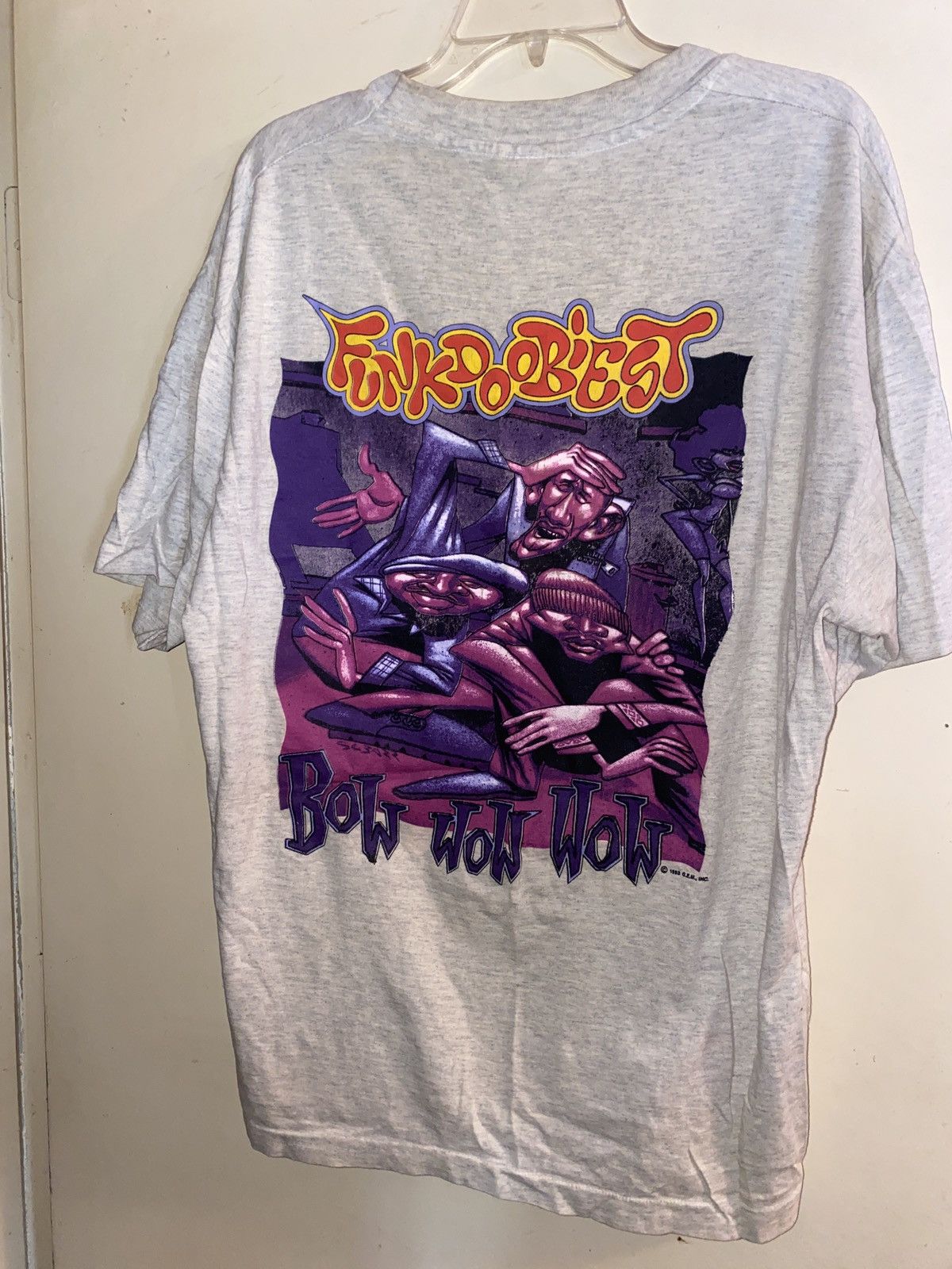 Band Tees × Rap Tees × Vintage Vintage 1993 Funkdoobiest Bow Wow Wow tshirt rap tee Size US XL / EU 56 / 4 - 1 Thumbnail