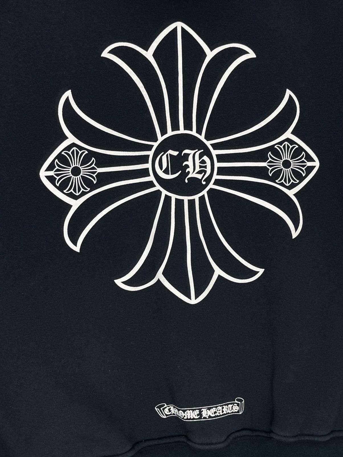 Chrome Hearts Chrome Hearts Cross Plus Heavy Thermal Zip Up Hoodie Size US L / EU 52-54 / 3 - 3 Thumbnail