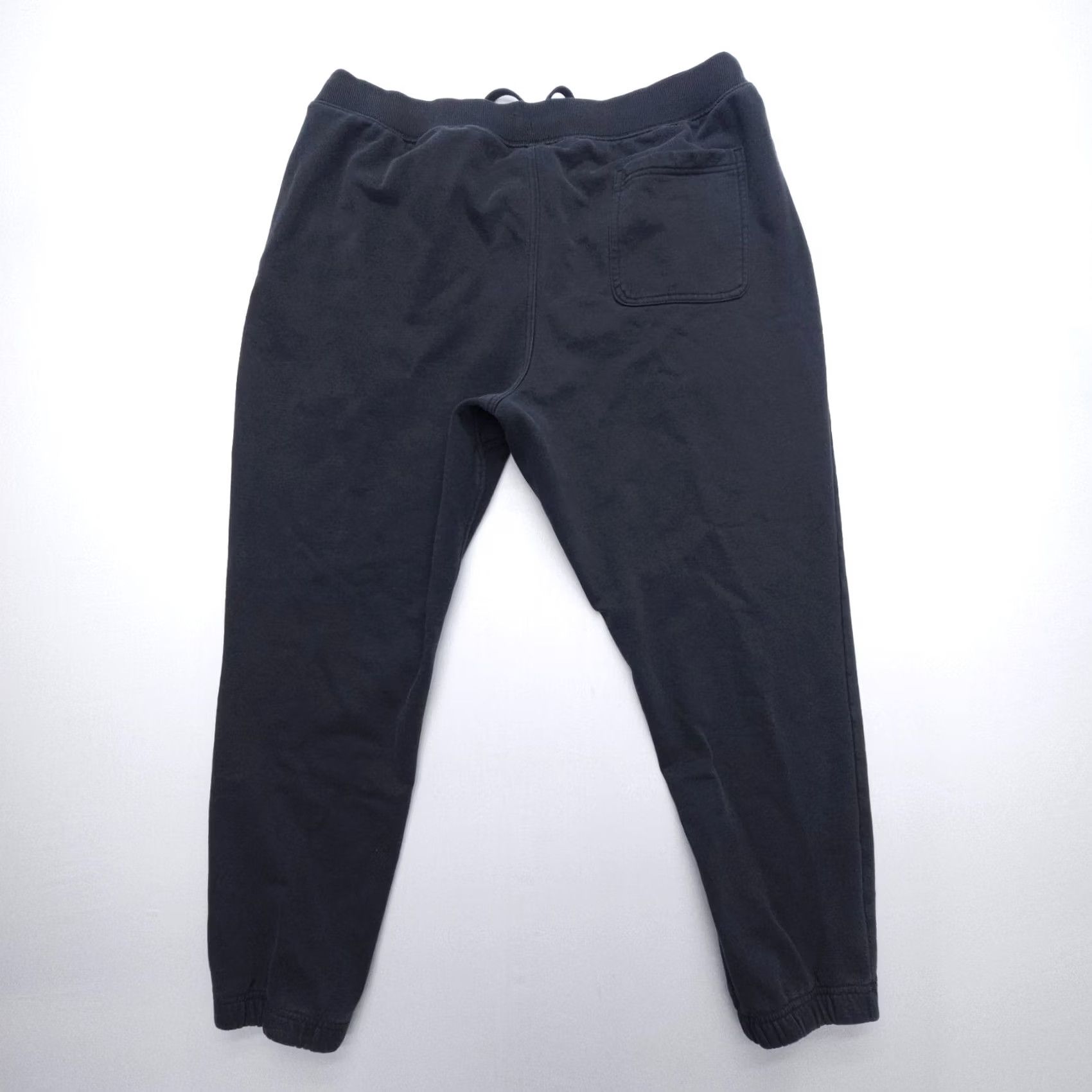 Vintage Duluth Trading Sweatpants Fleece Spellout Logo Black Mens XL Lounge Gym Size US 36 / EU 52 - 2 Thumbnail