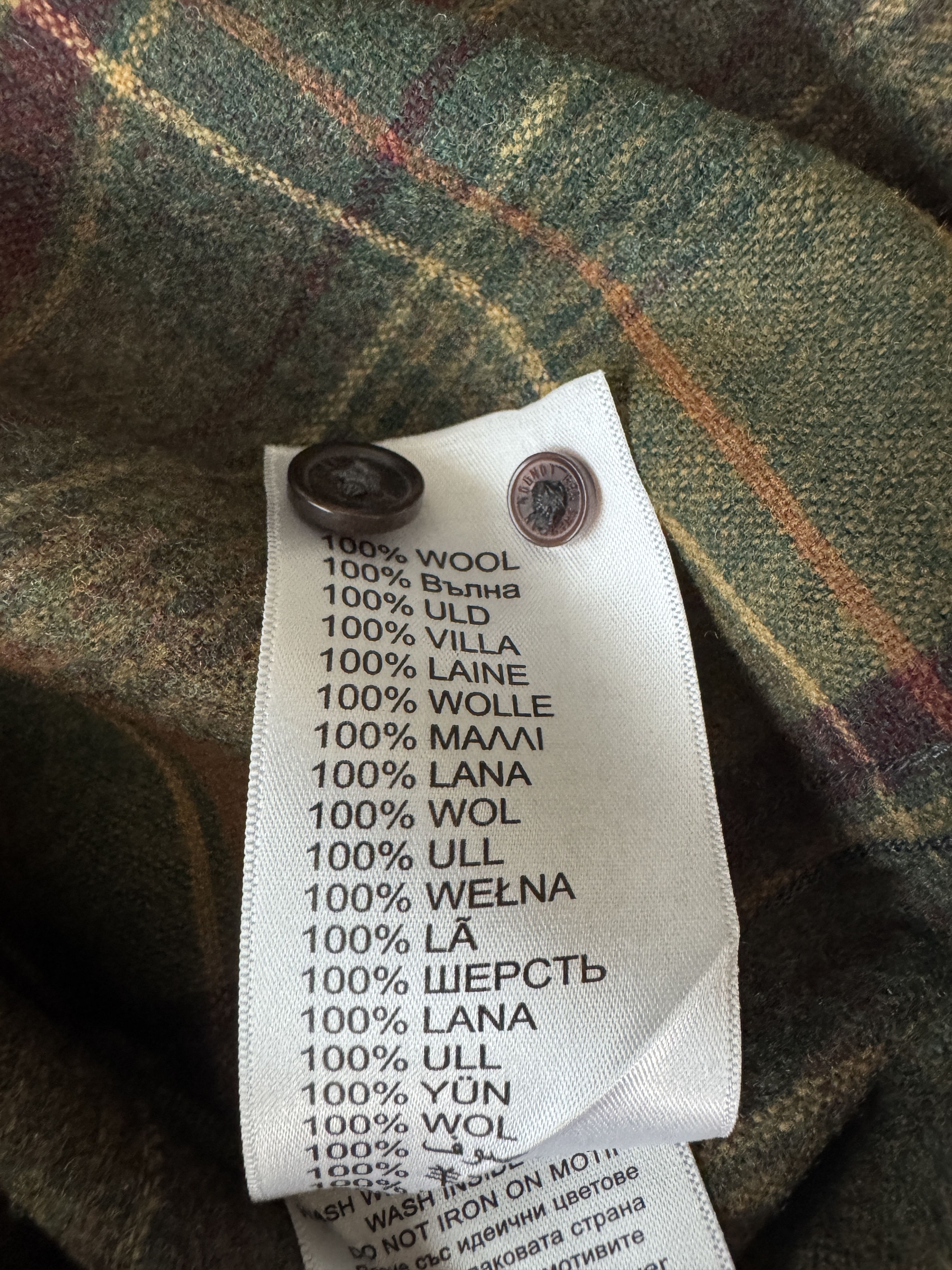 Pendleton Ben Sherman x Pendleton Woolen Mills - 100% Wool Plaid Shirt Size US S / EU 44-46 / 1 - 5 Thumbnail
