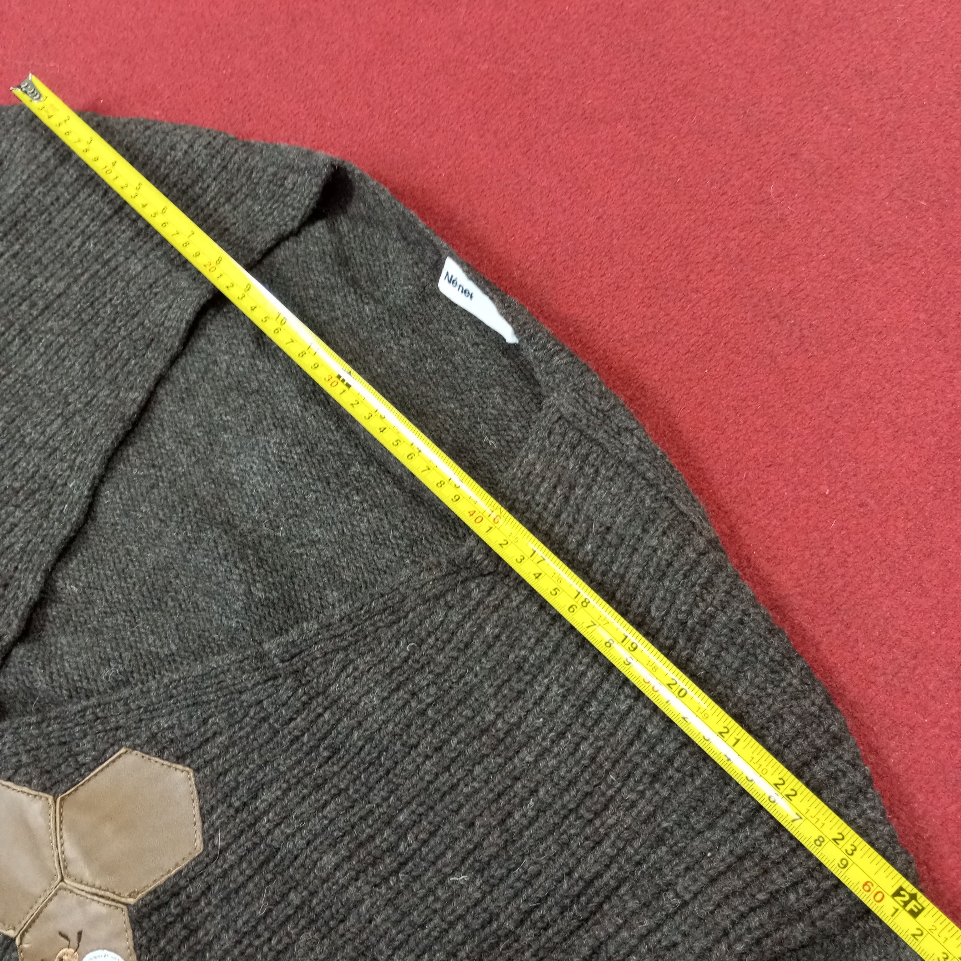 Issey Miyake × Ne-Net × Vintage Ne Net Japanese Designer Brand Issey Miyake Cardigan Sweater Size M / US 6-8 / IT 42-44 - 9 Thumbnail