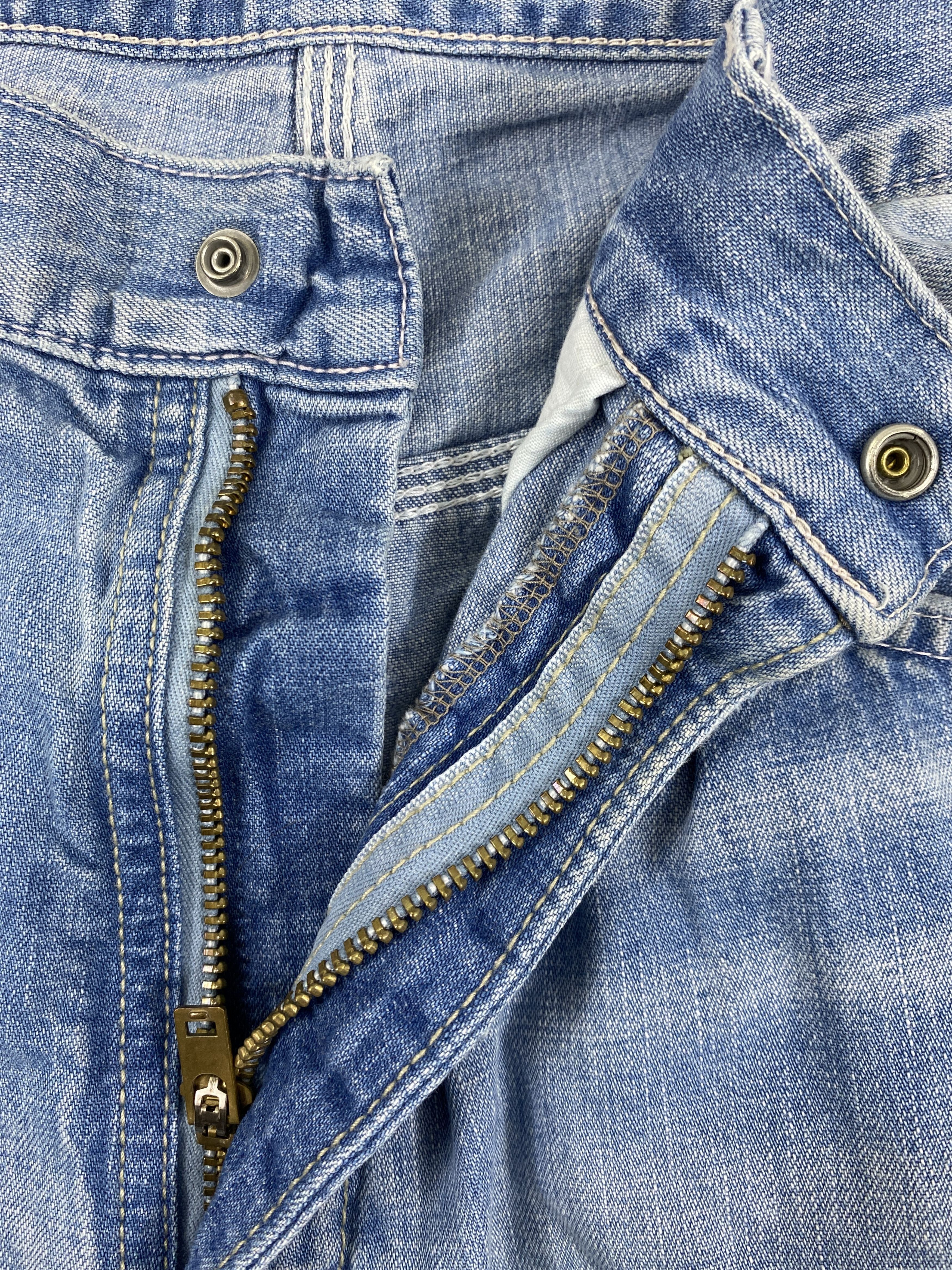 Japanese Brand Vintage Rna Slang Carpenter Jeans 32x29.5 Denim- JN3527 Size US 32 / EU 48 - 6 Thumbnail