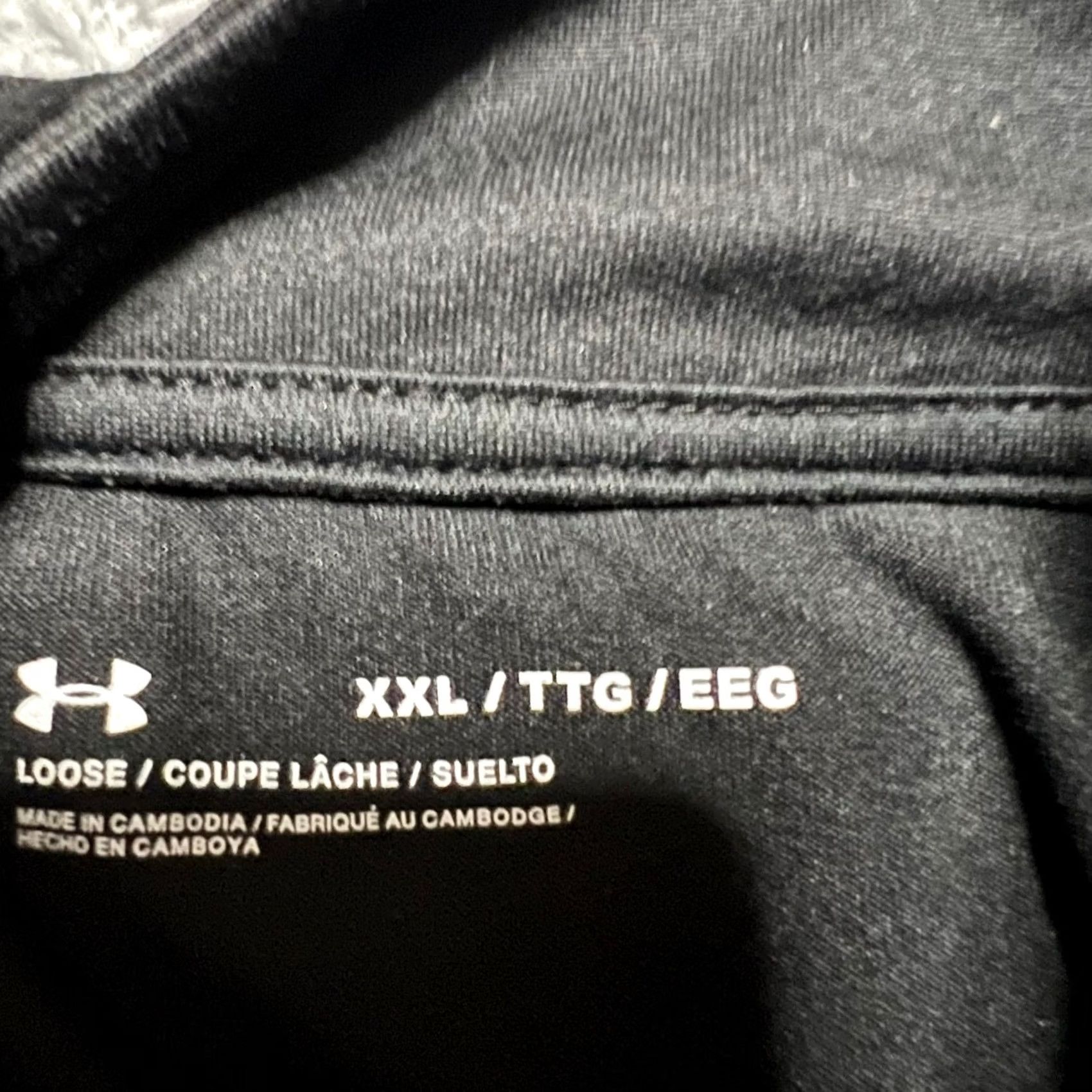 Under Armour Under Armour Shirt Mens XXL Tech Quarter Zip Pullover Golf Black 2XL Regular Men's Size US XXL / EU 58 / 5 - 6 Thumbnail