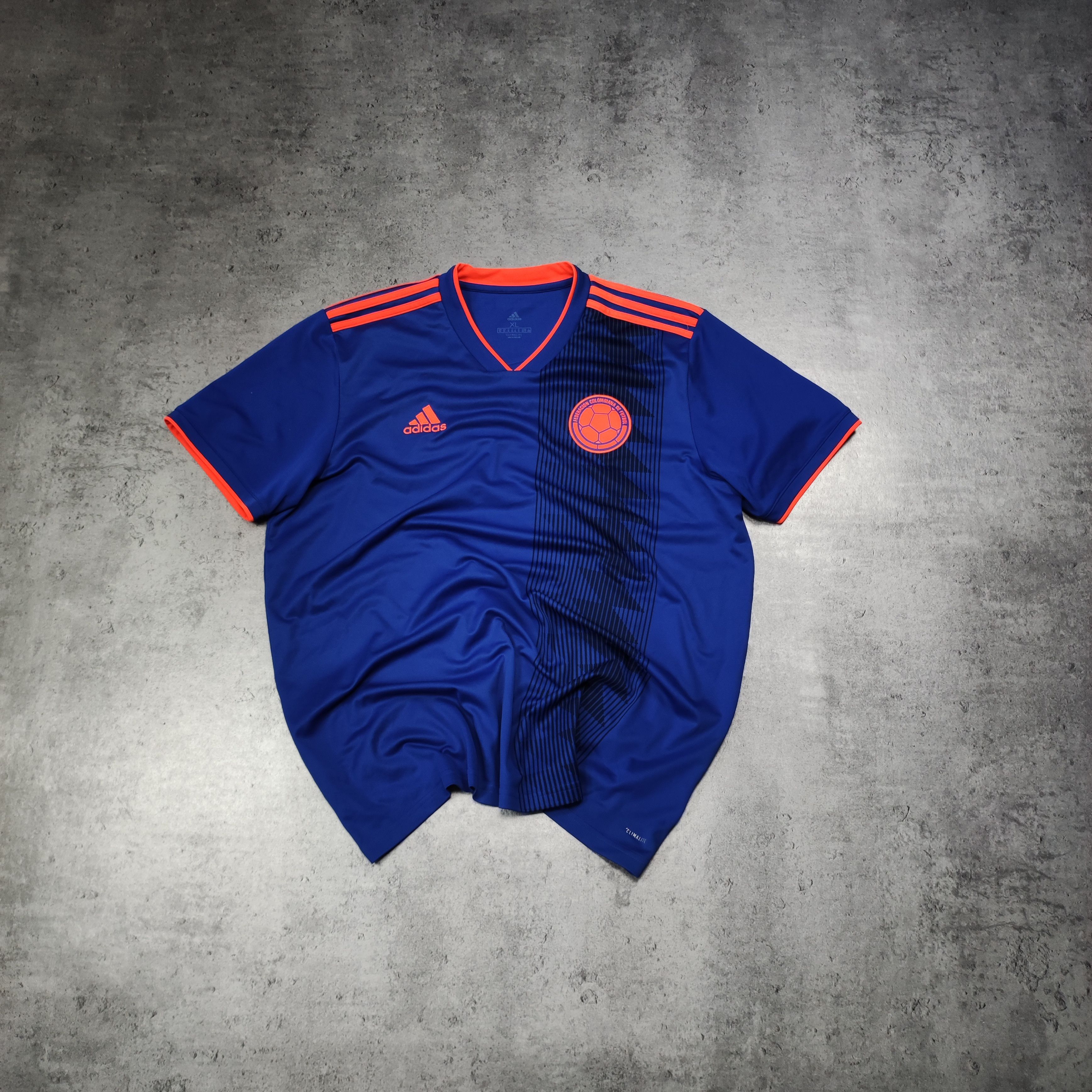 Adidas RARE Colombia National Team 2018 World Cup Away Jersey Size US XL / EU 56 / 4 - 1 Thumbnail