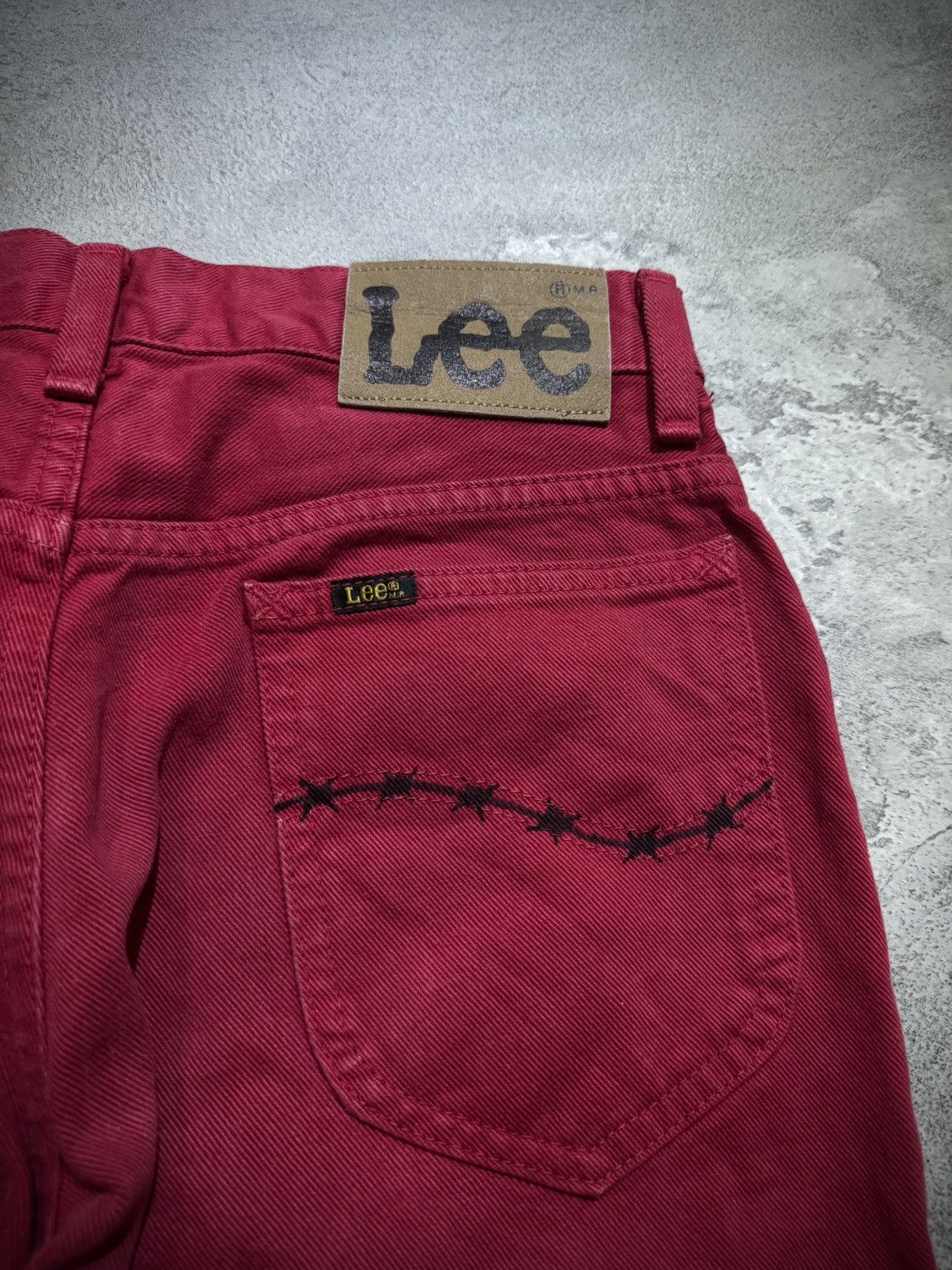 Lee Lee Barbed Wire Ifsixwasnine style Jeans Size US 28 / EU 44 - 5 Thumbnail