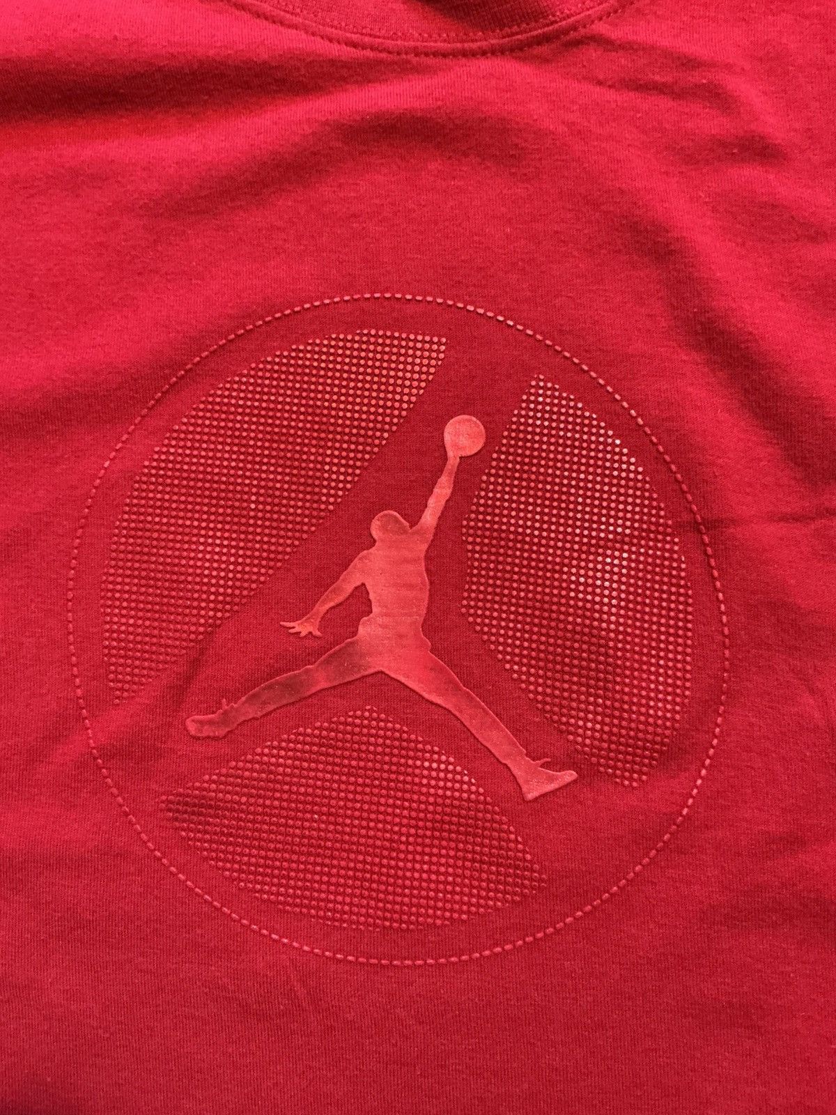Nike Air Jordan Circle Jumpman Logo Graphic Basketball T-Shirt Size US XXL / EU 58 / 5 - 1 Thumbnail